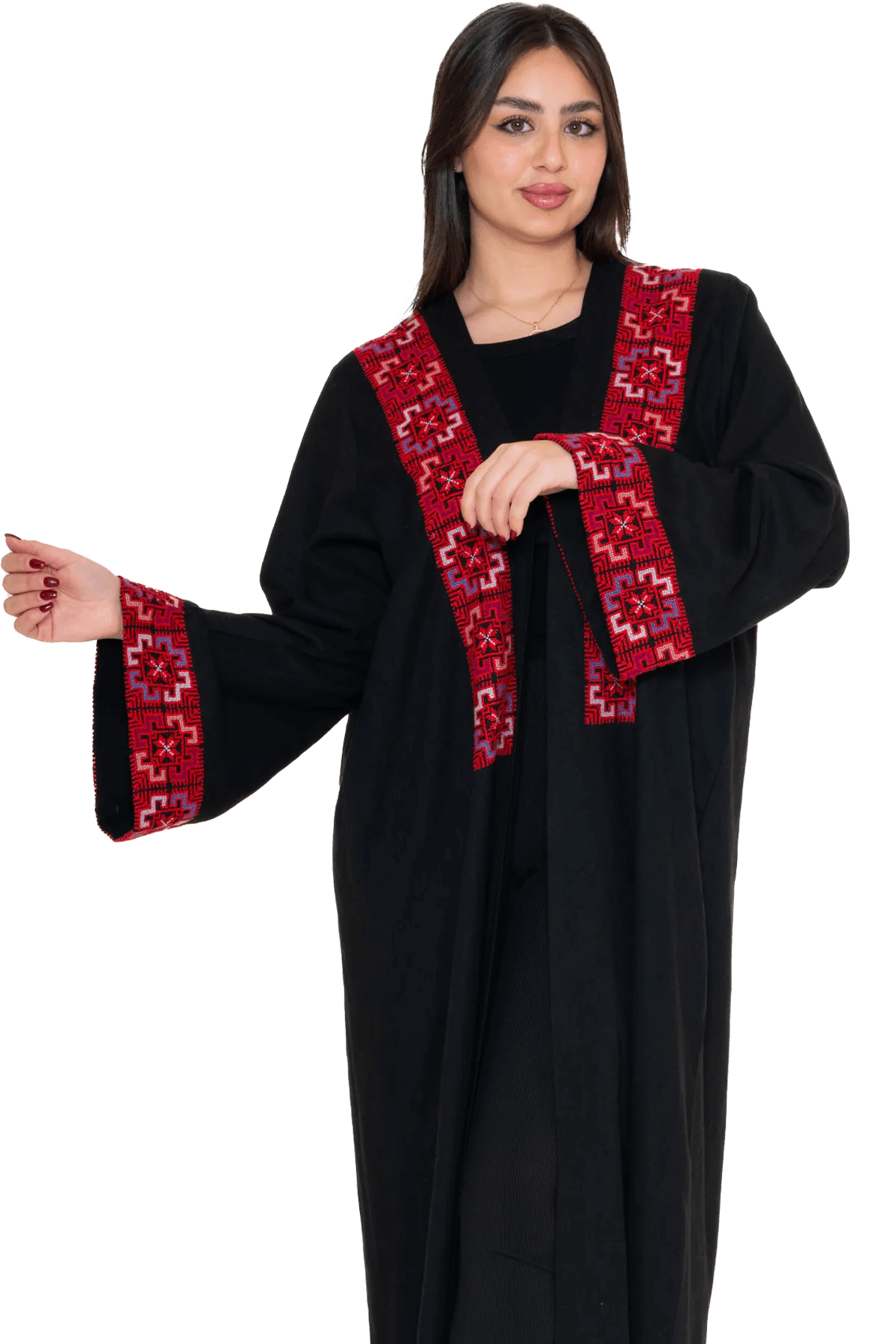 Hand embroidered Bisht