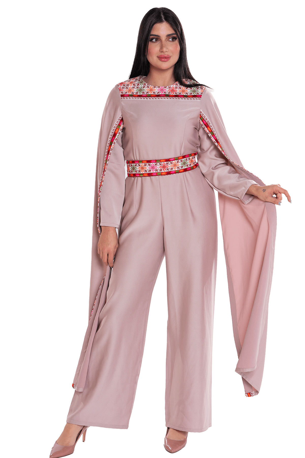 Machine-stitched Jumpsuit