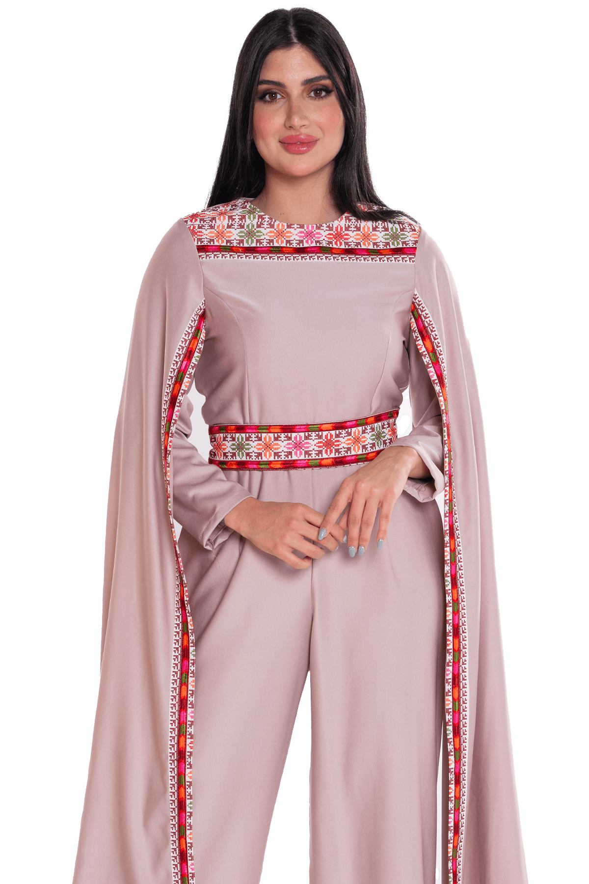 Machine-stitched Jumpsuit (%)