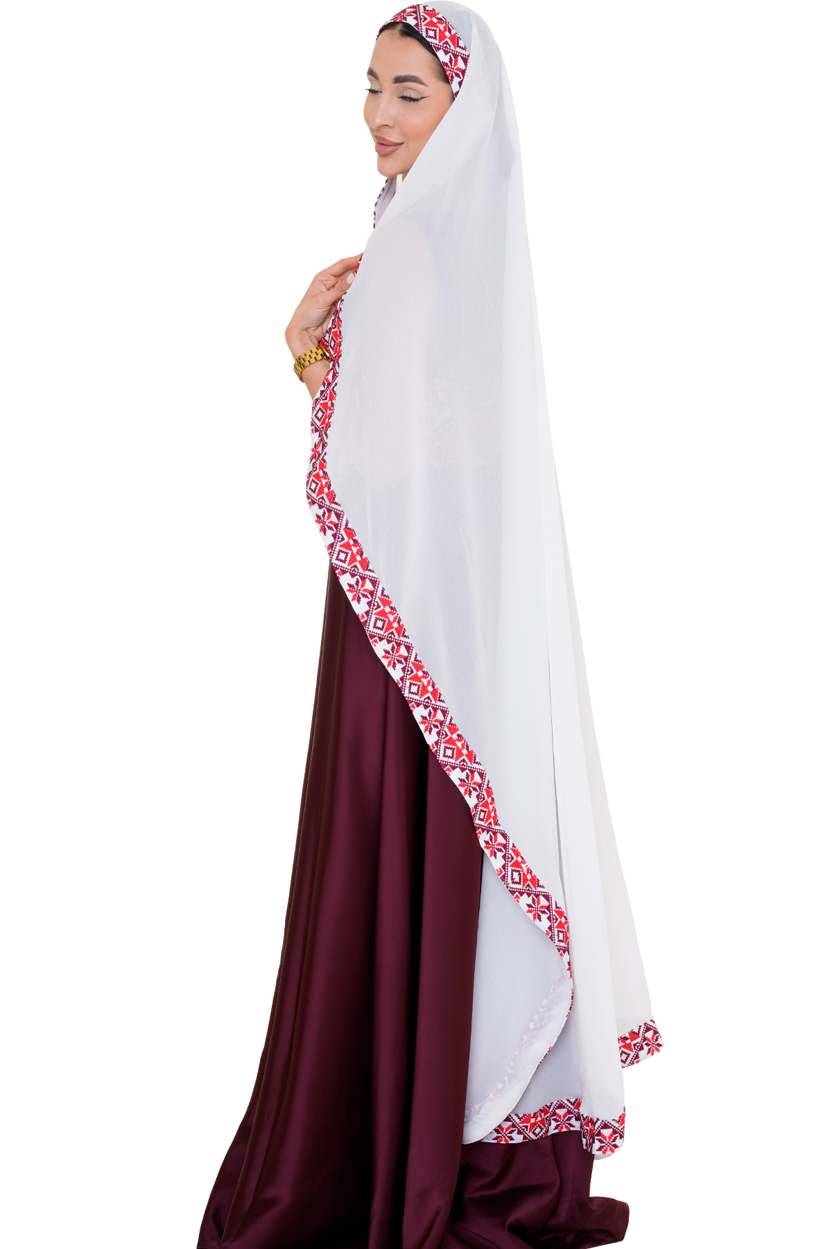 Bridal Embroidered dress