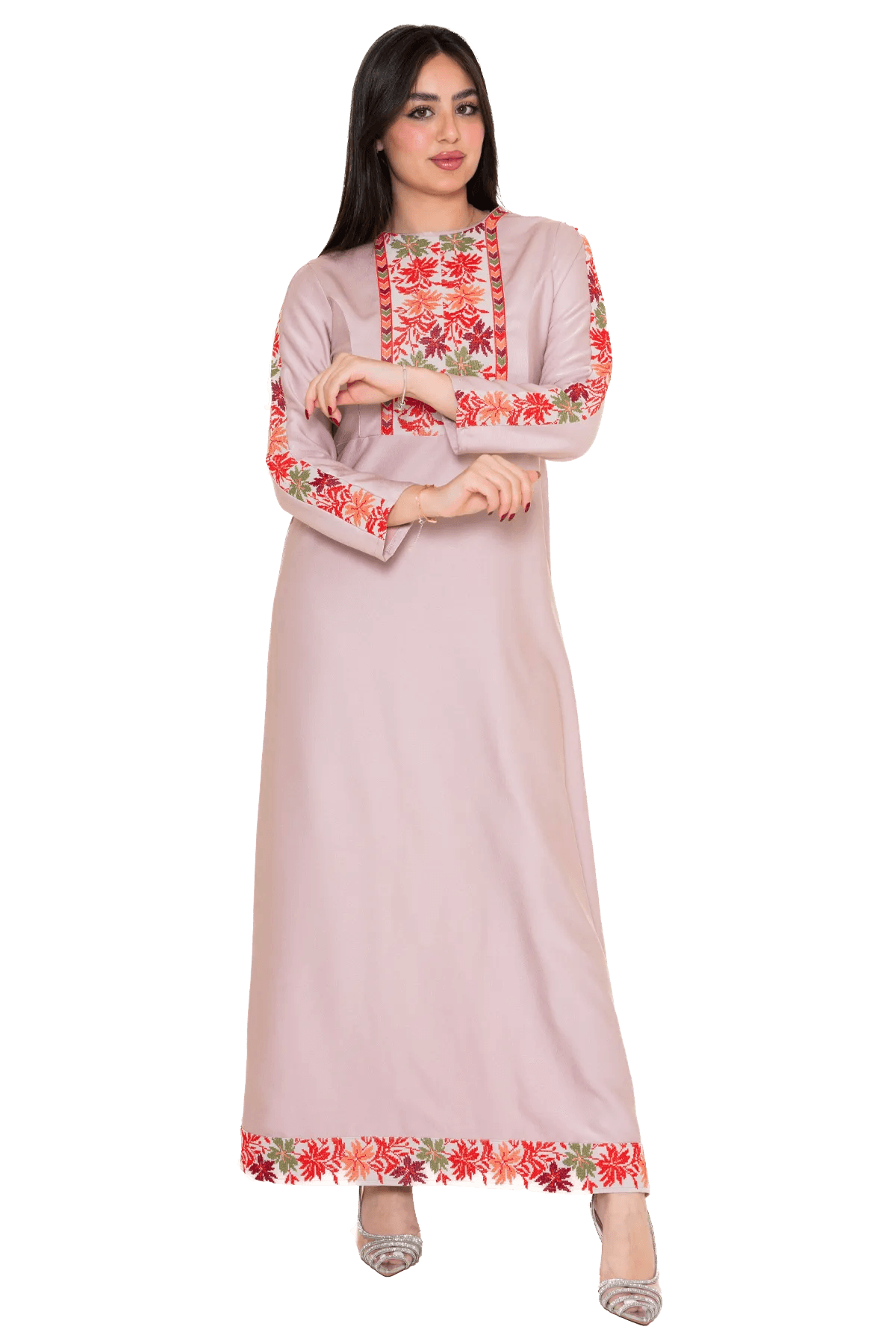 Machine stitched Thoub (2pcs)