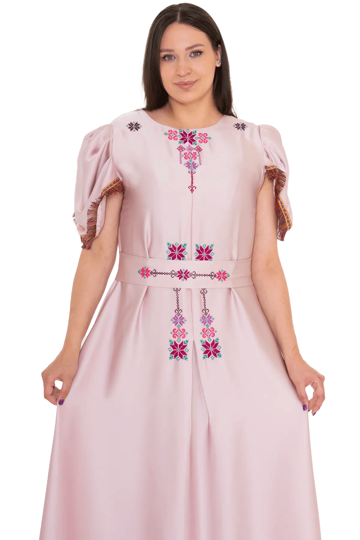 Hand stitched dress (2pcs)