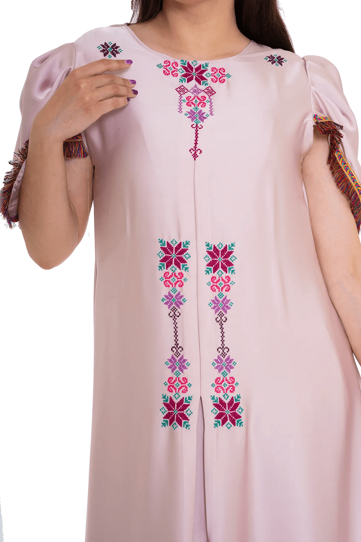 Hand stitched dress (2pcs)