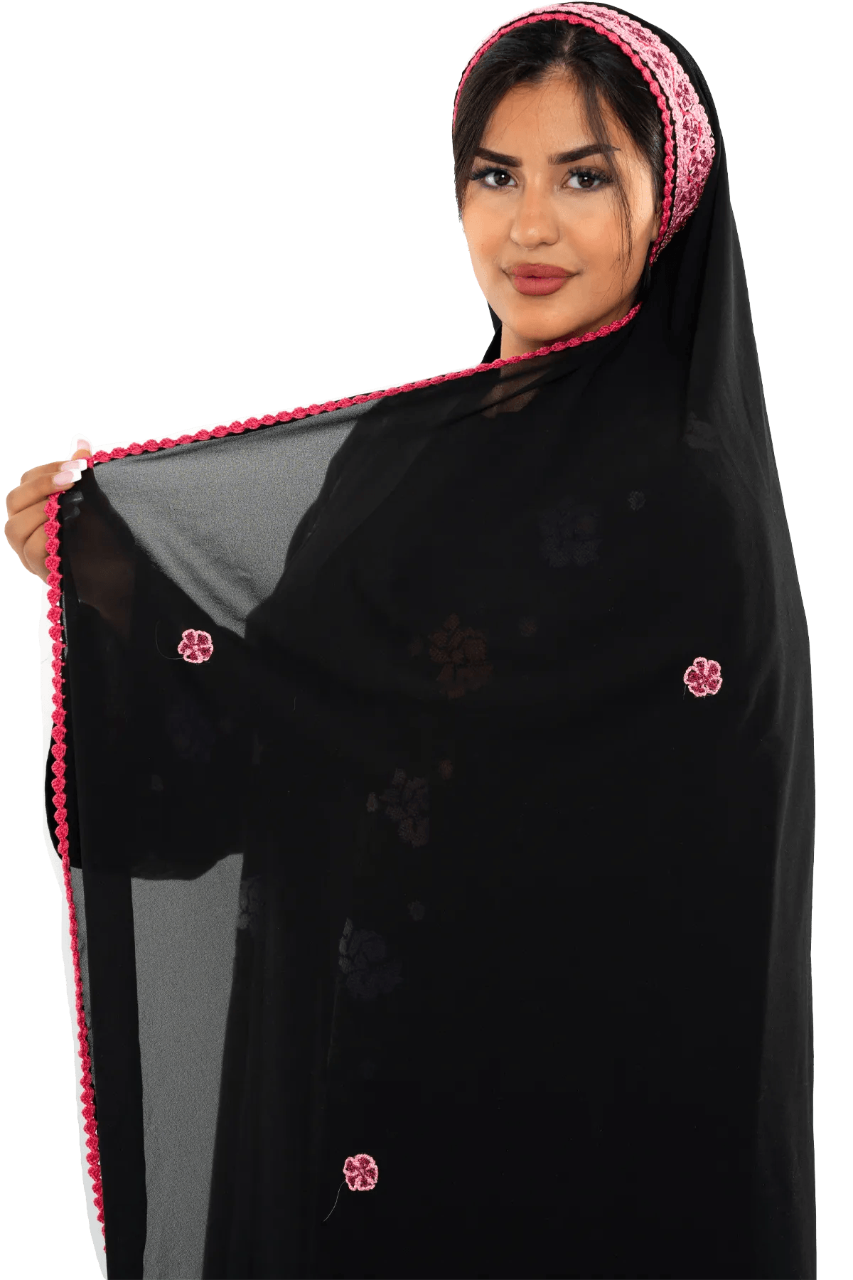 Head Hand-Stitched shawl