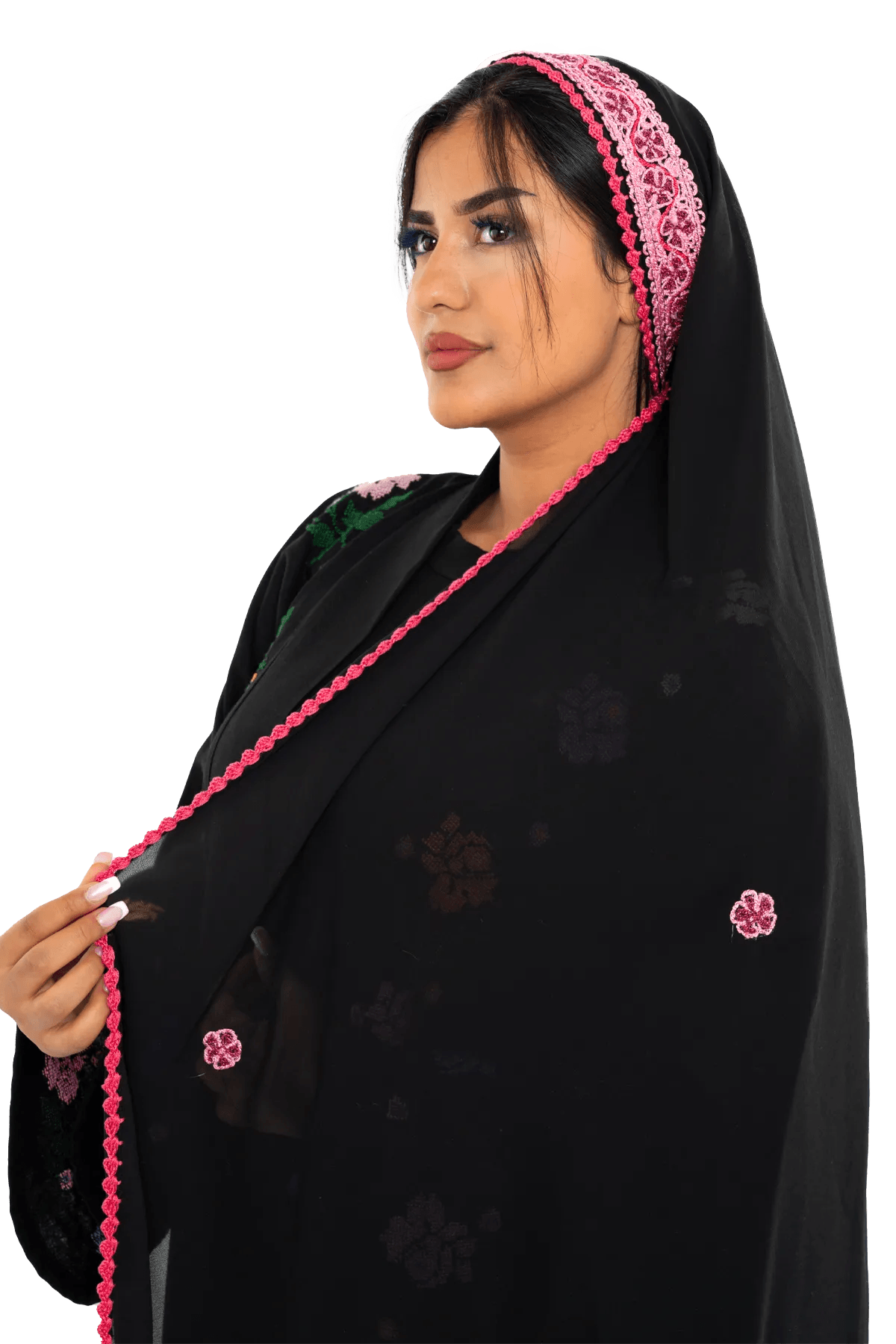 Head Hand-Stitched shawl