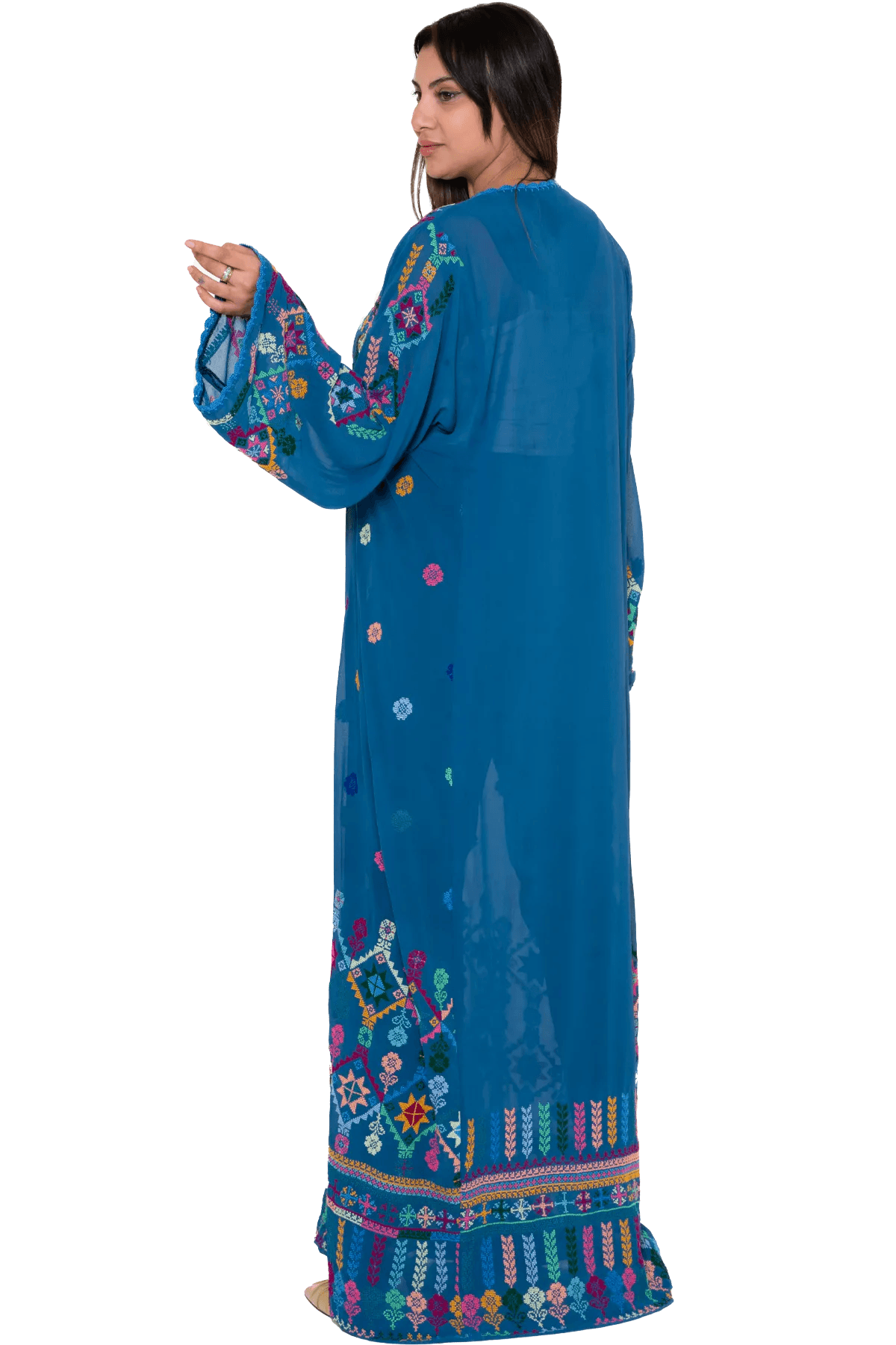 Fallahi Hand-stitched Chiffon