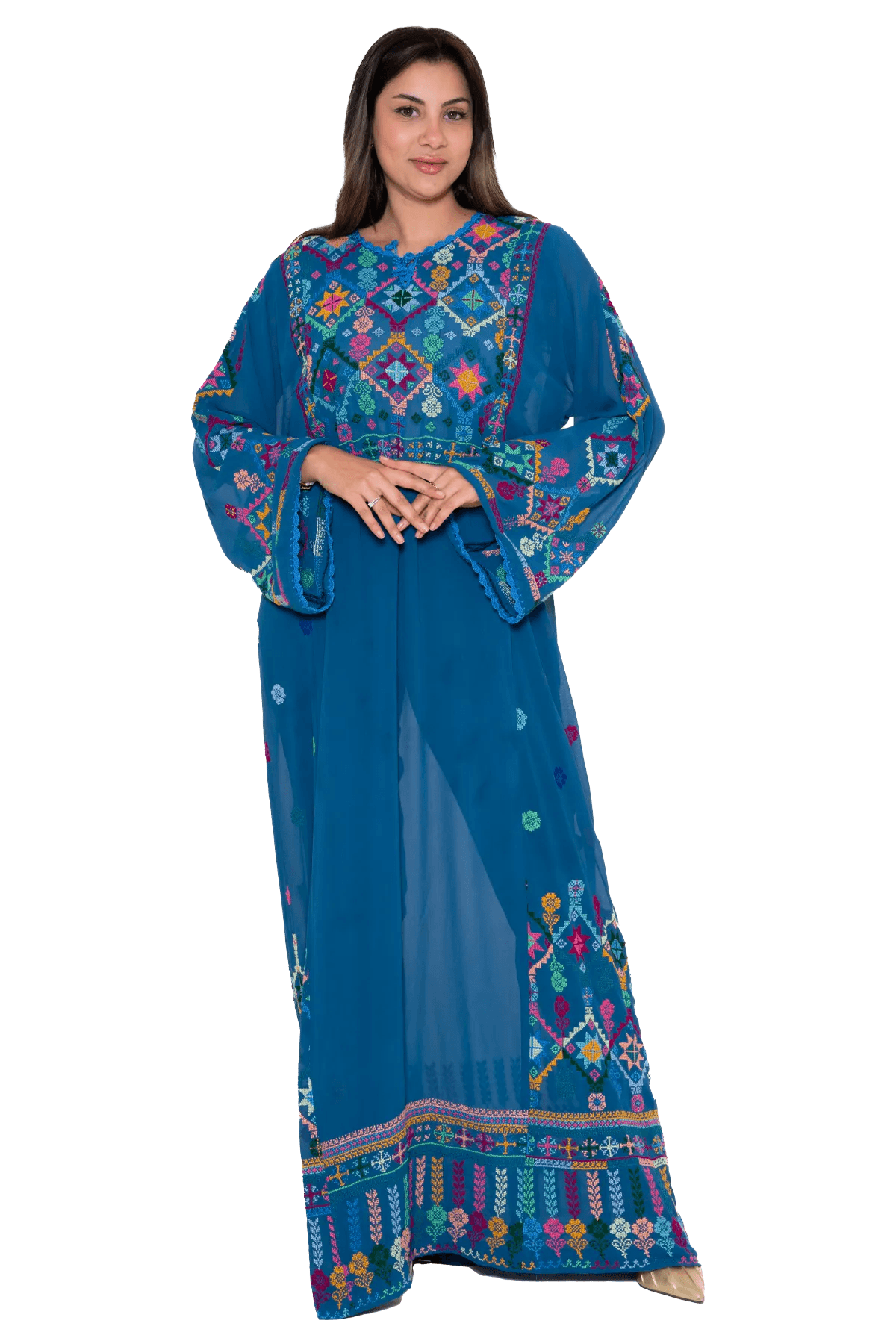 Fallahi Hand-stitched Chiffon