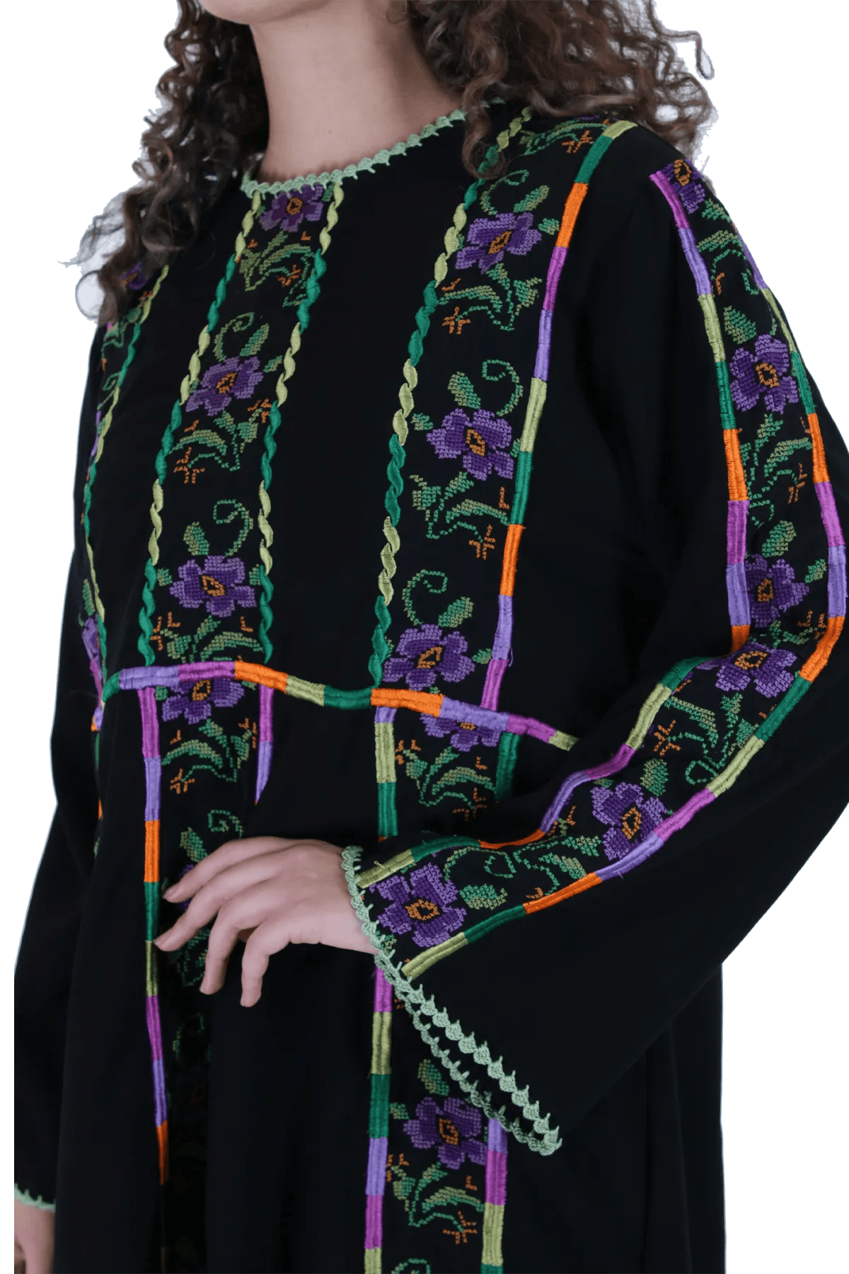 Hand-stitched Thoub