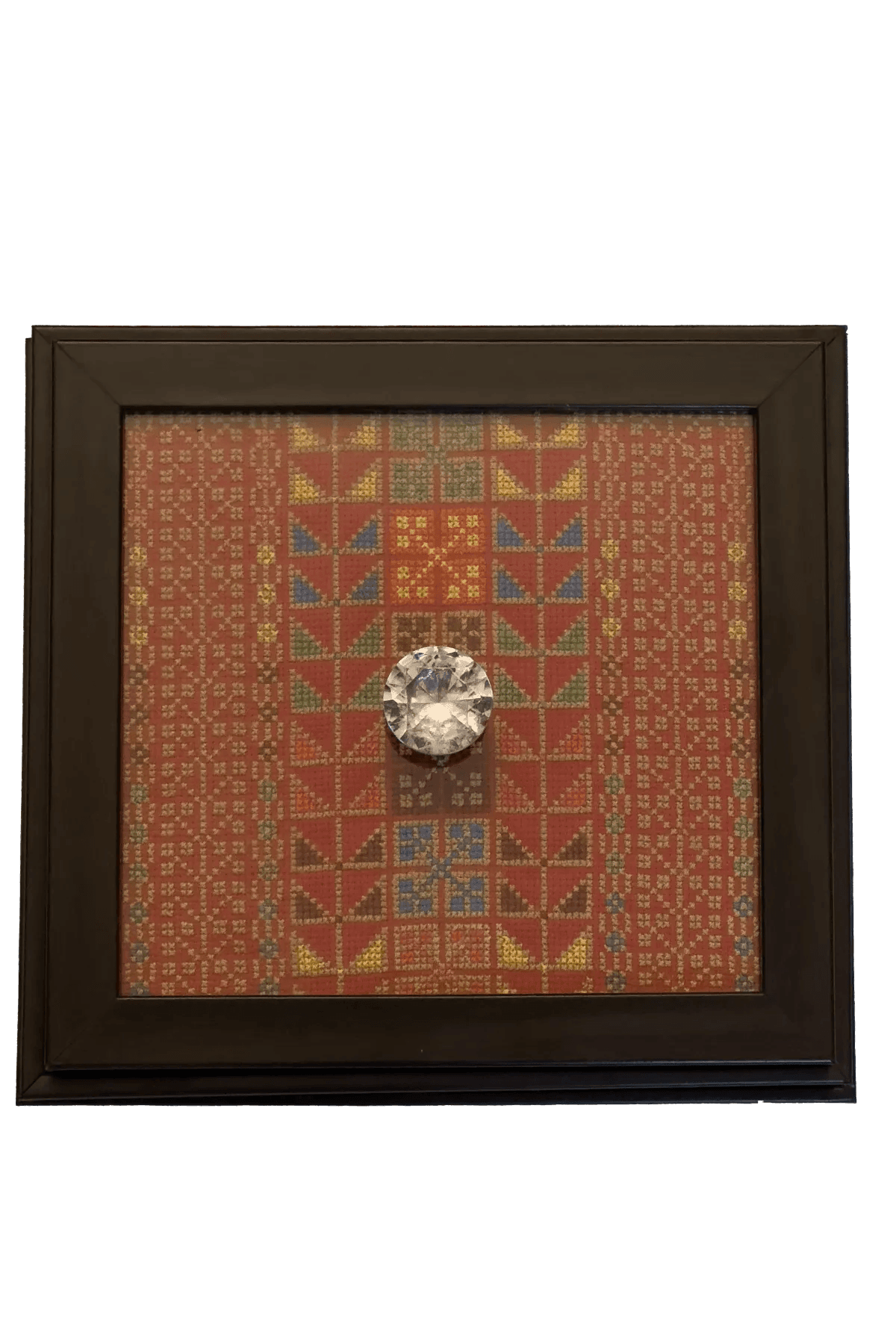 Hand-Embroidered tray - Tatreez Store
