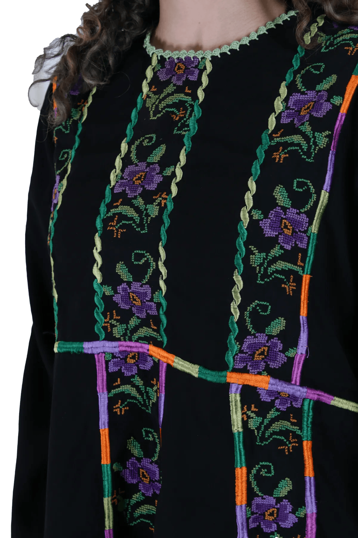 Hand-stitched Thoub