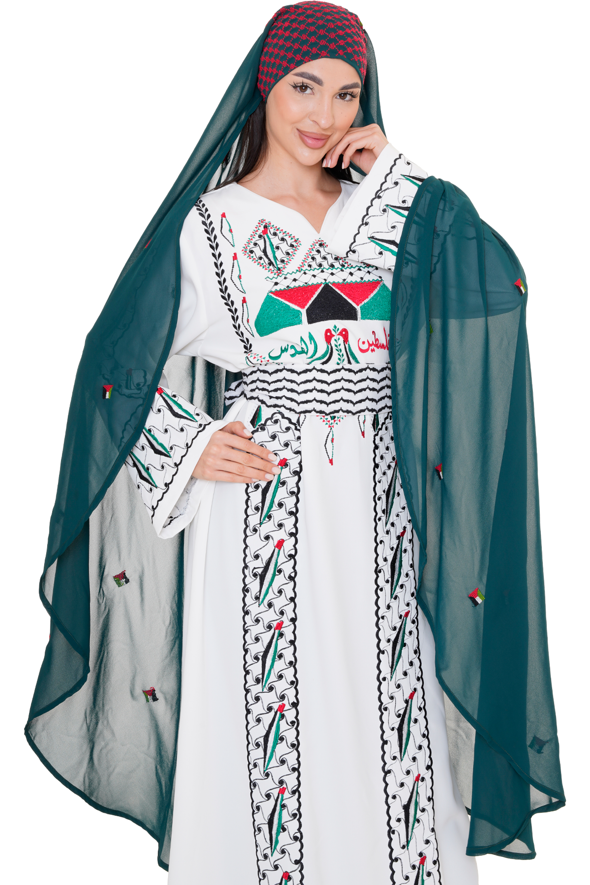 Palestinian hand-stitched Thoub