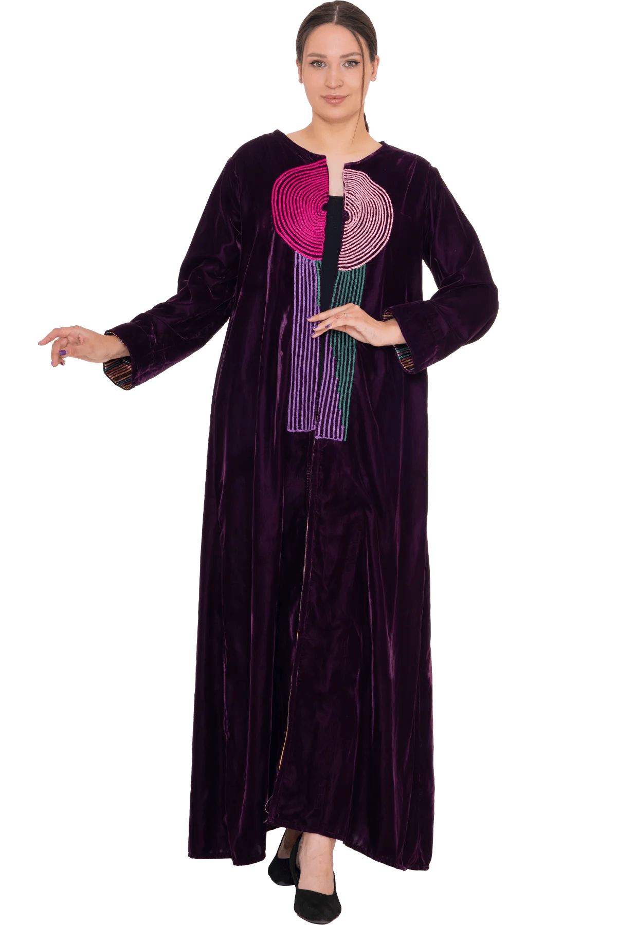 Tara velvet Bisht