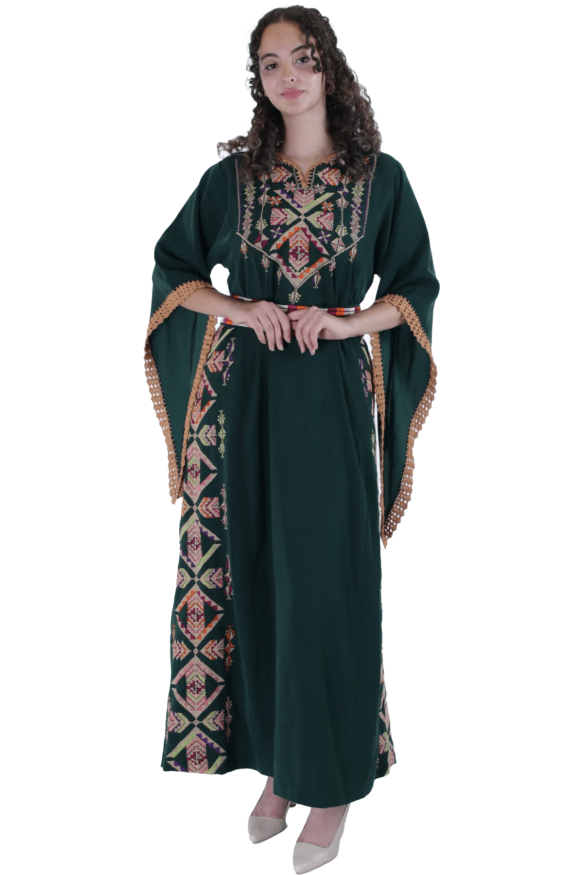 Greenly Hand-stitched Thoub