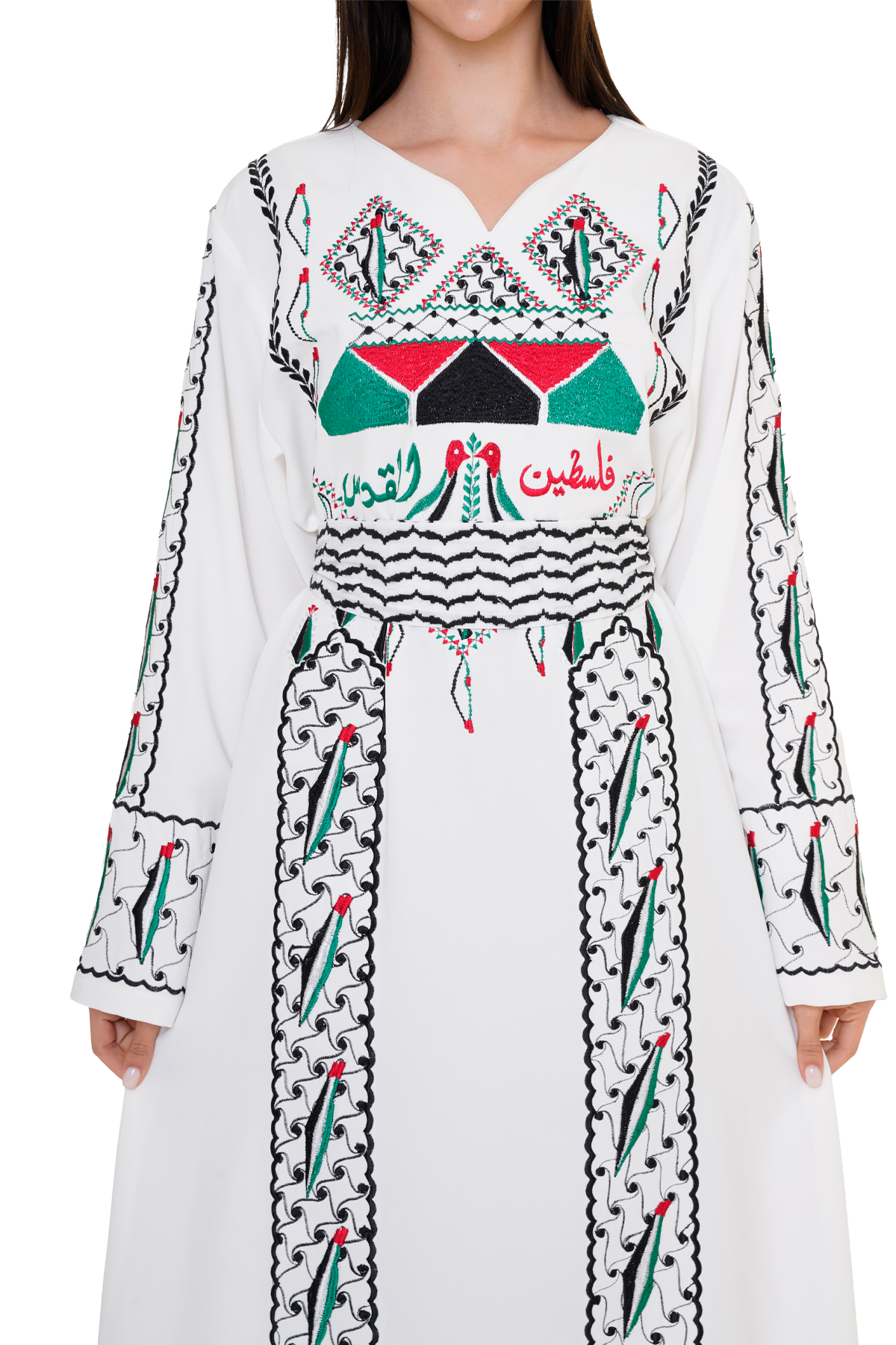 Palestinian hand-stitched Thoub