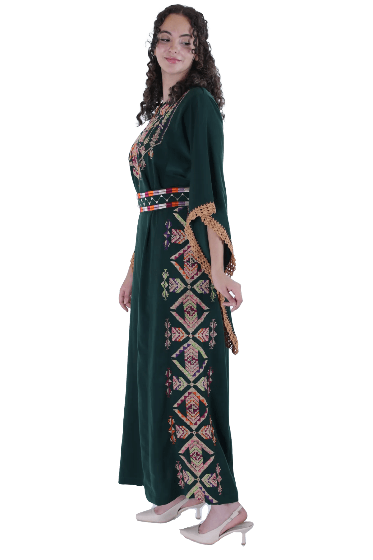 Greenly Hand-stitched Thoub