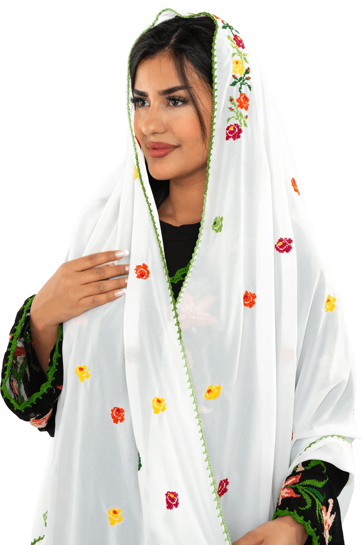 Hand-stitched Hijab