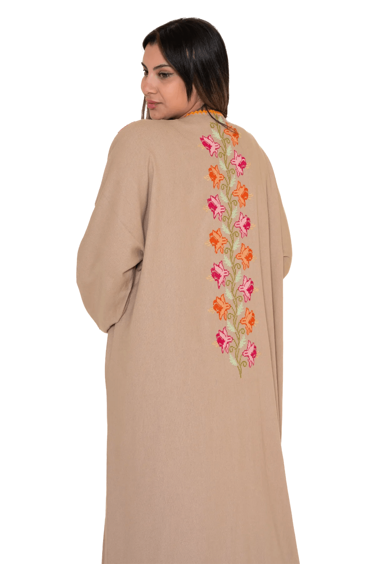 Hand-Embroidered Bisht