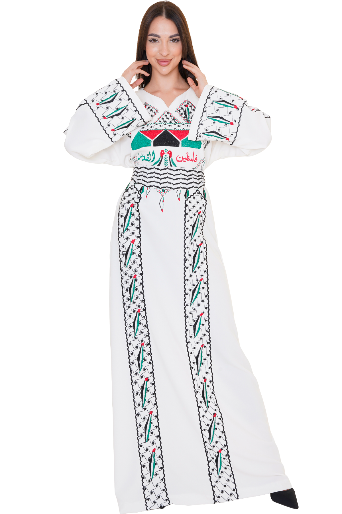 Palestinian hand-stitched Thoub