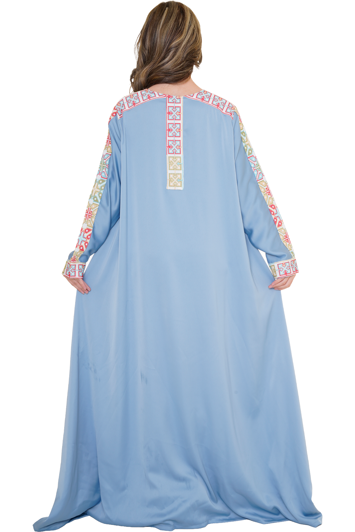 Machine stitched Abaya