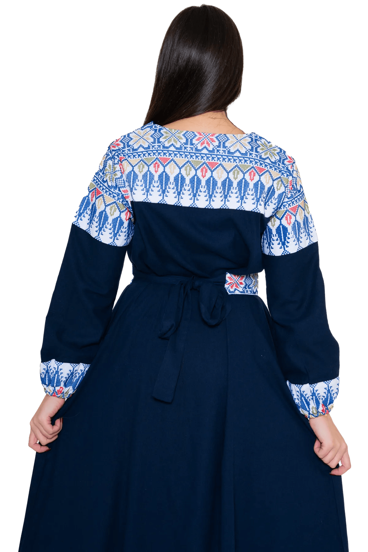 Machine stitched Abaya