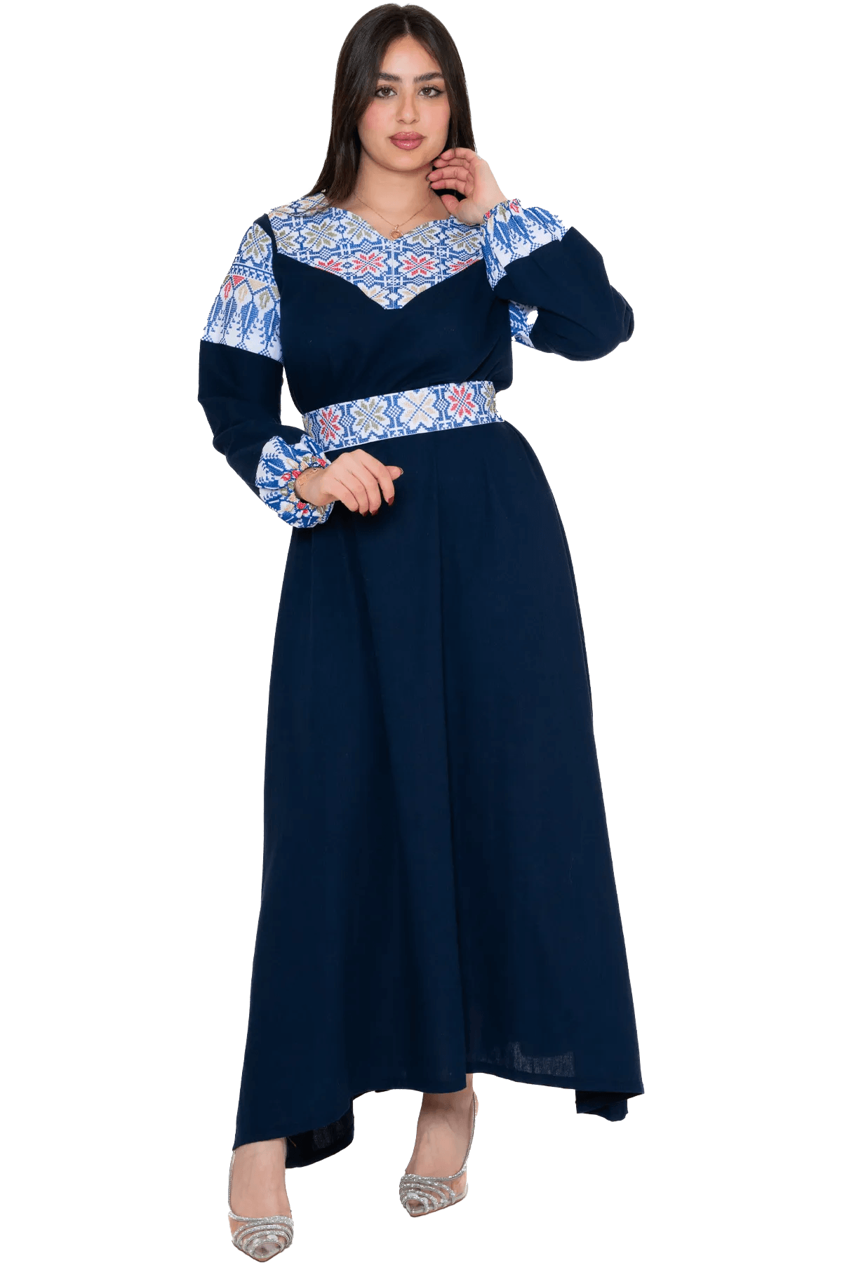 Machine stitched Abaya