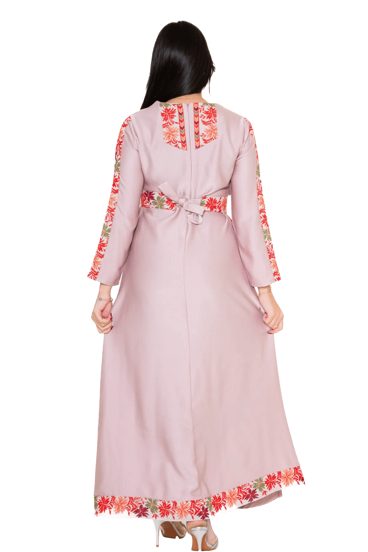 Machine stitched Thoub (2pcs)