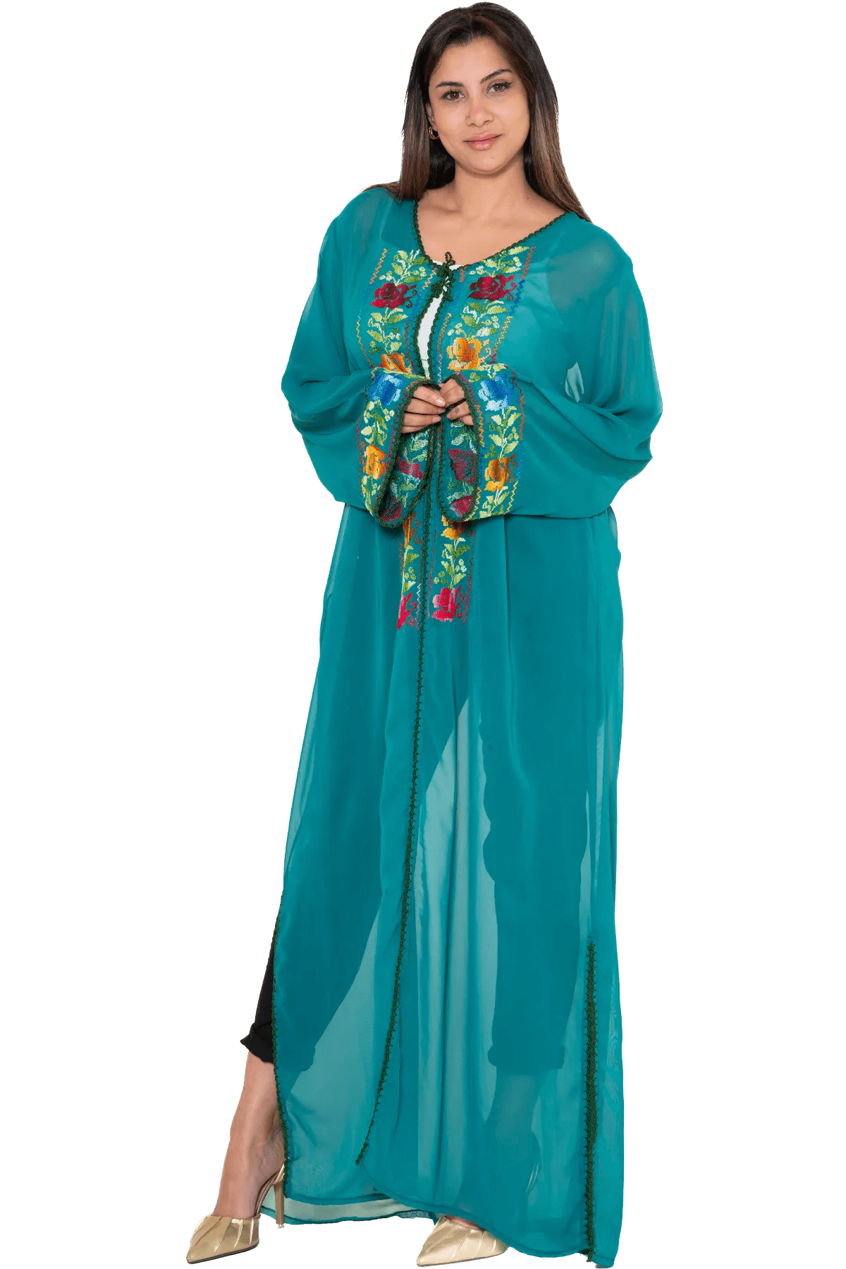 Hand-stitched bisht