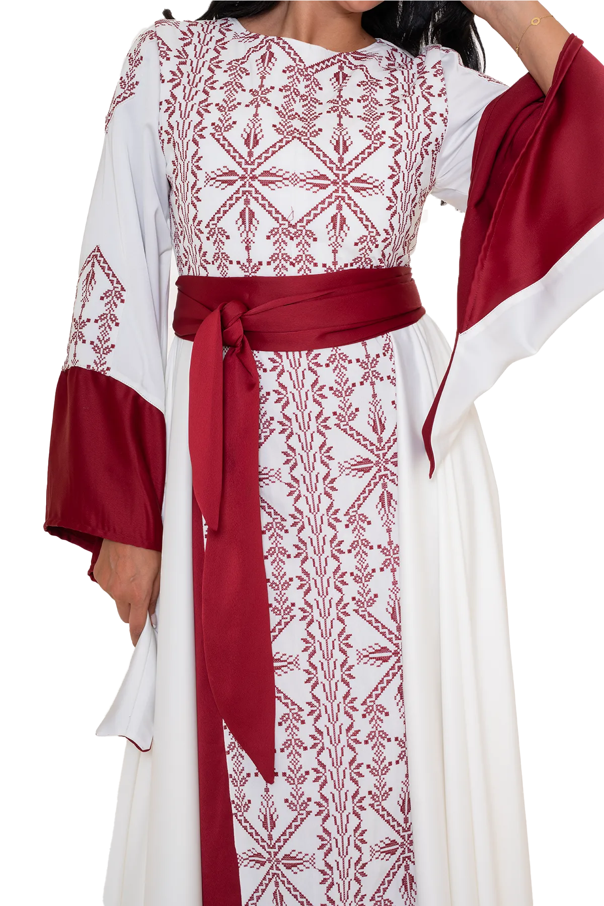 White Henna Dress