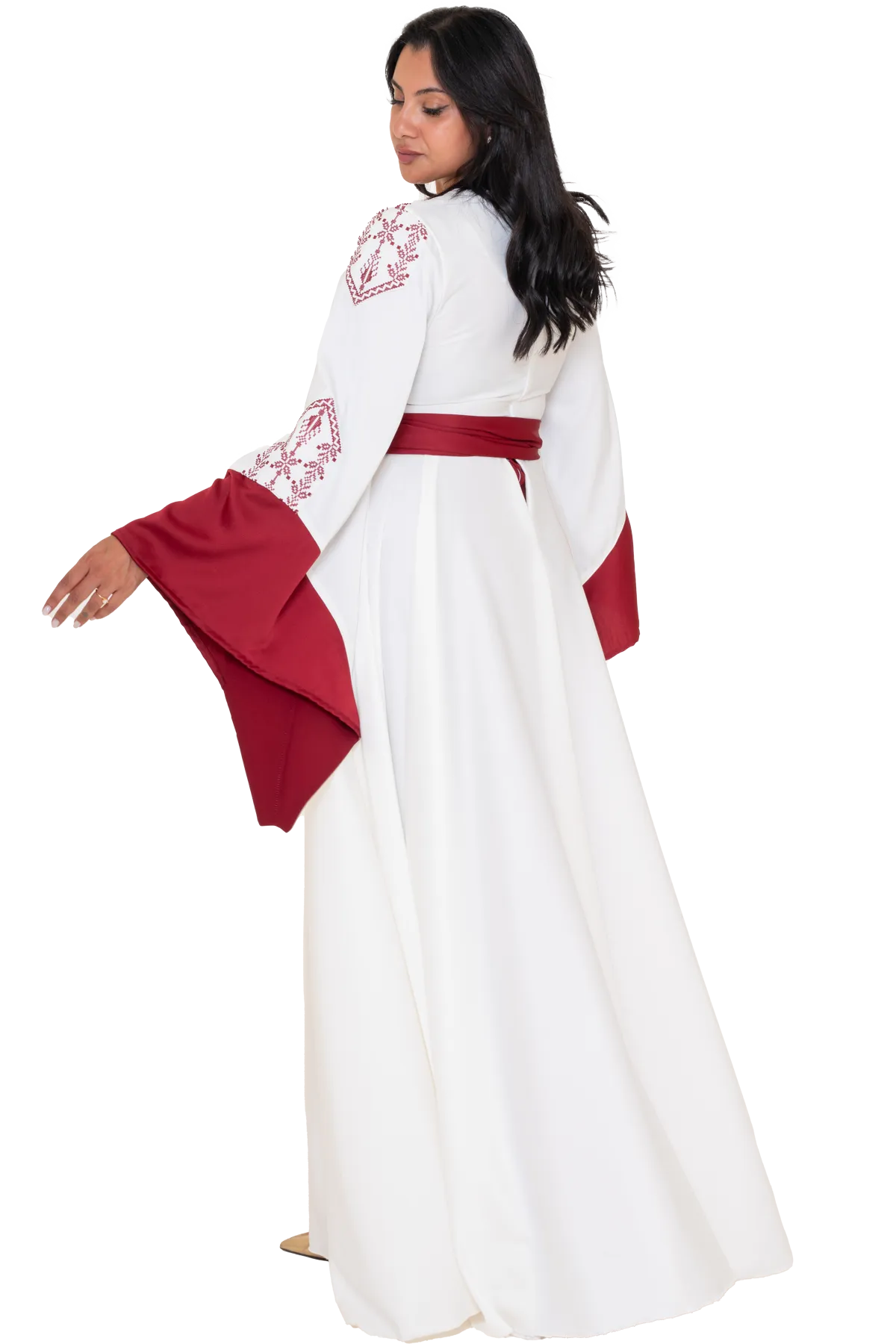White Henna Dress