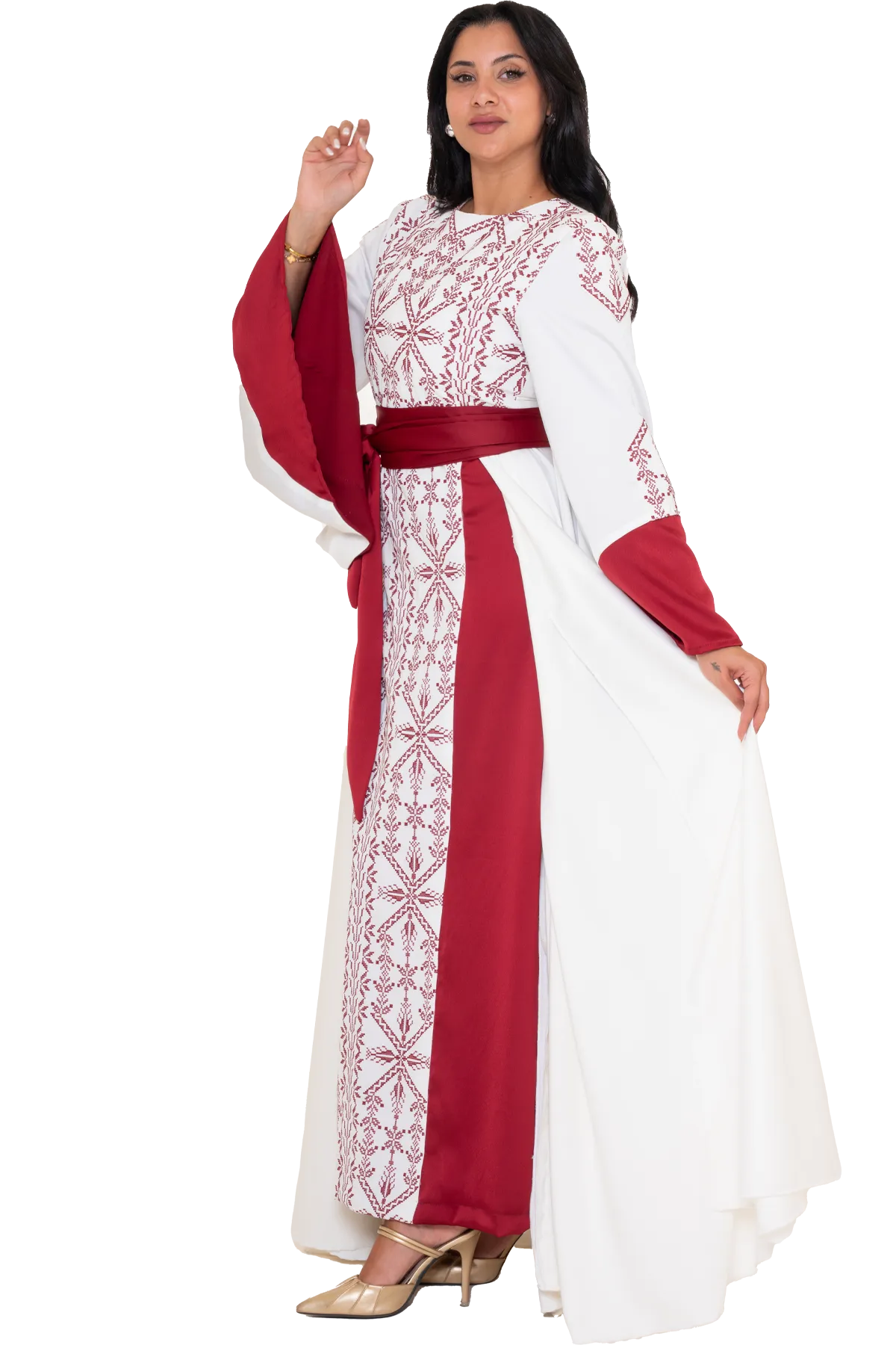 White Henna Dress