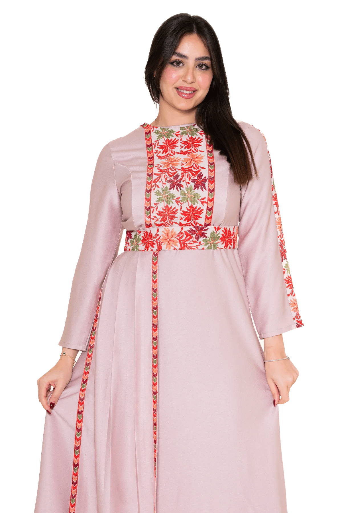 Machine stitched Thoub (2pcs)