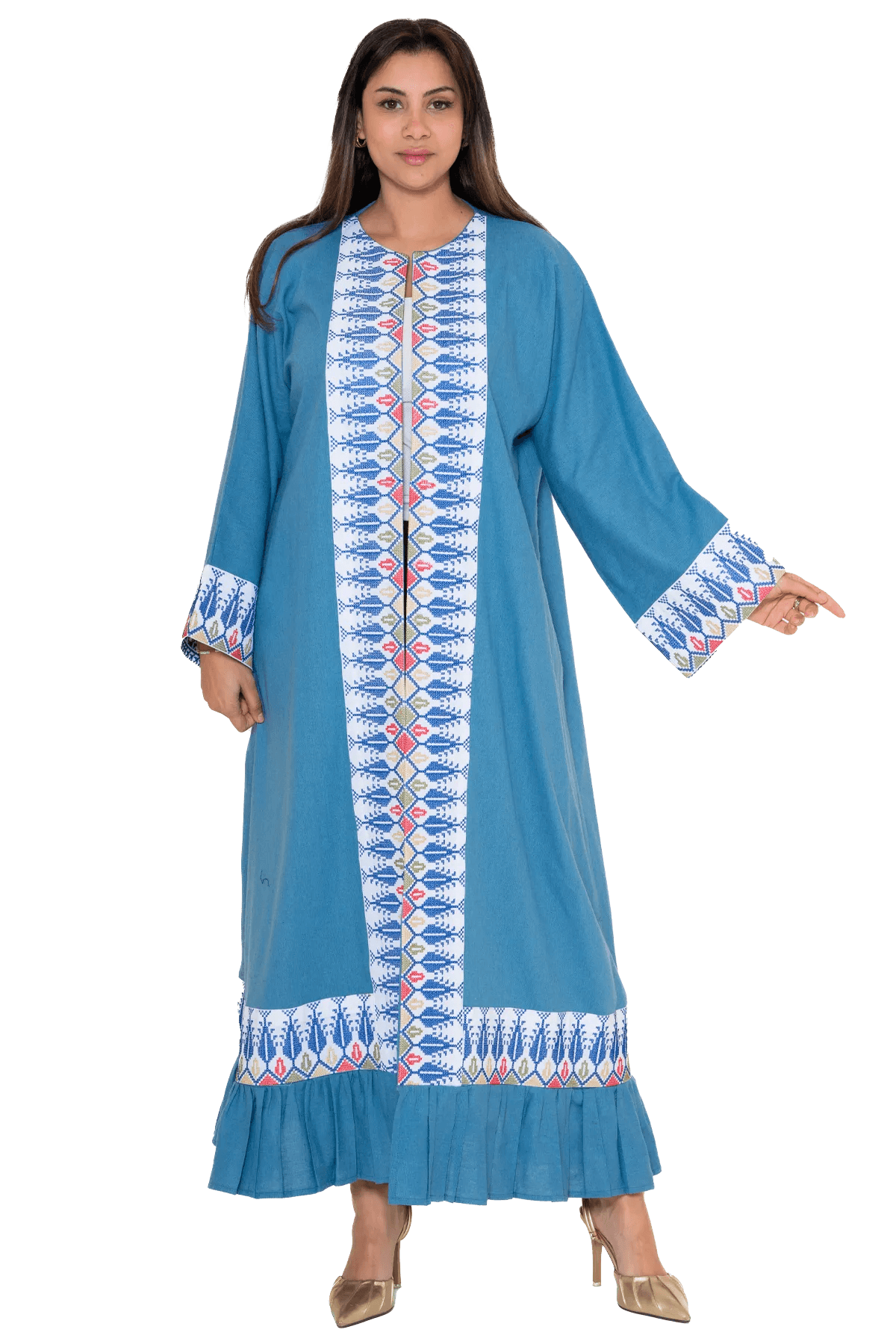 Machine stitched Bisht