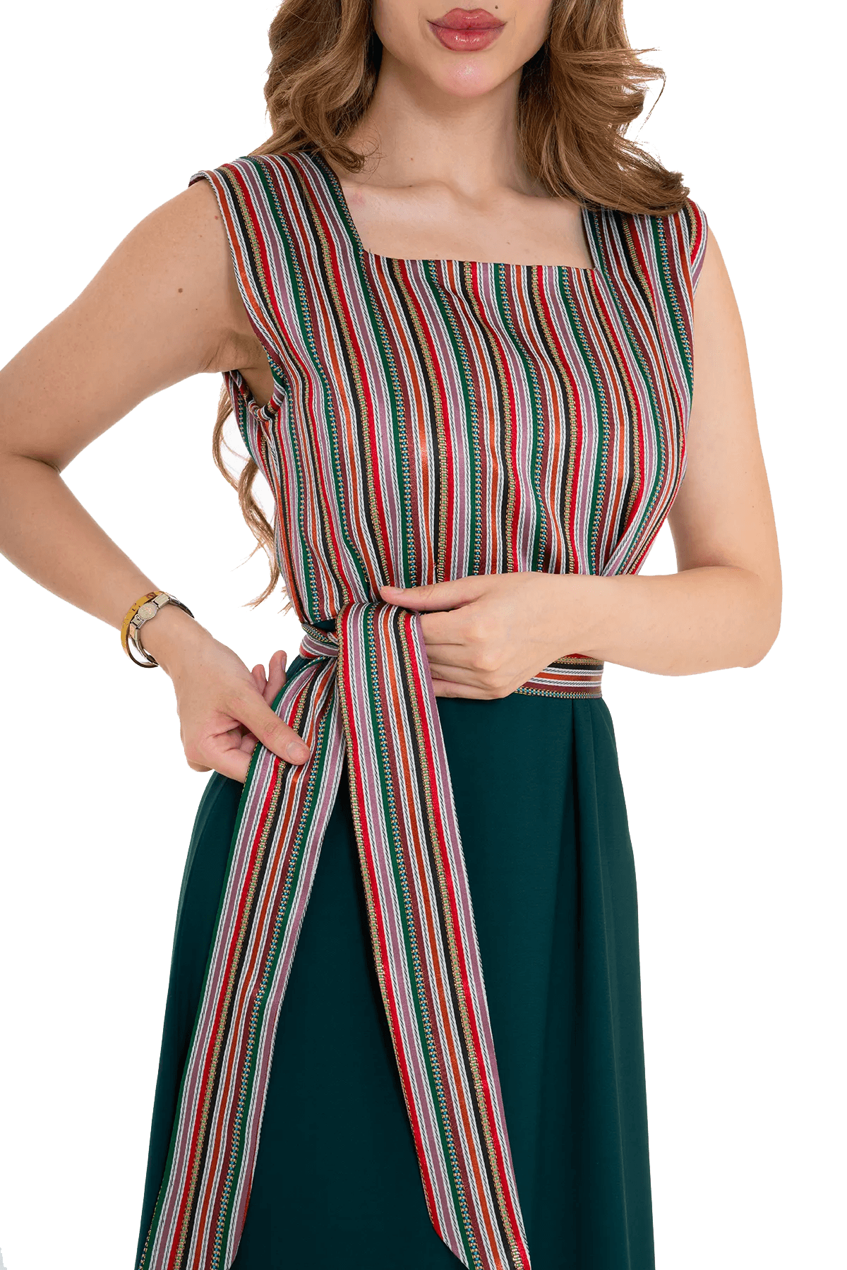 Saya multi-color dress