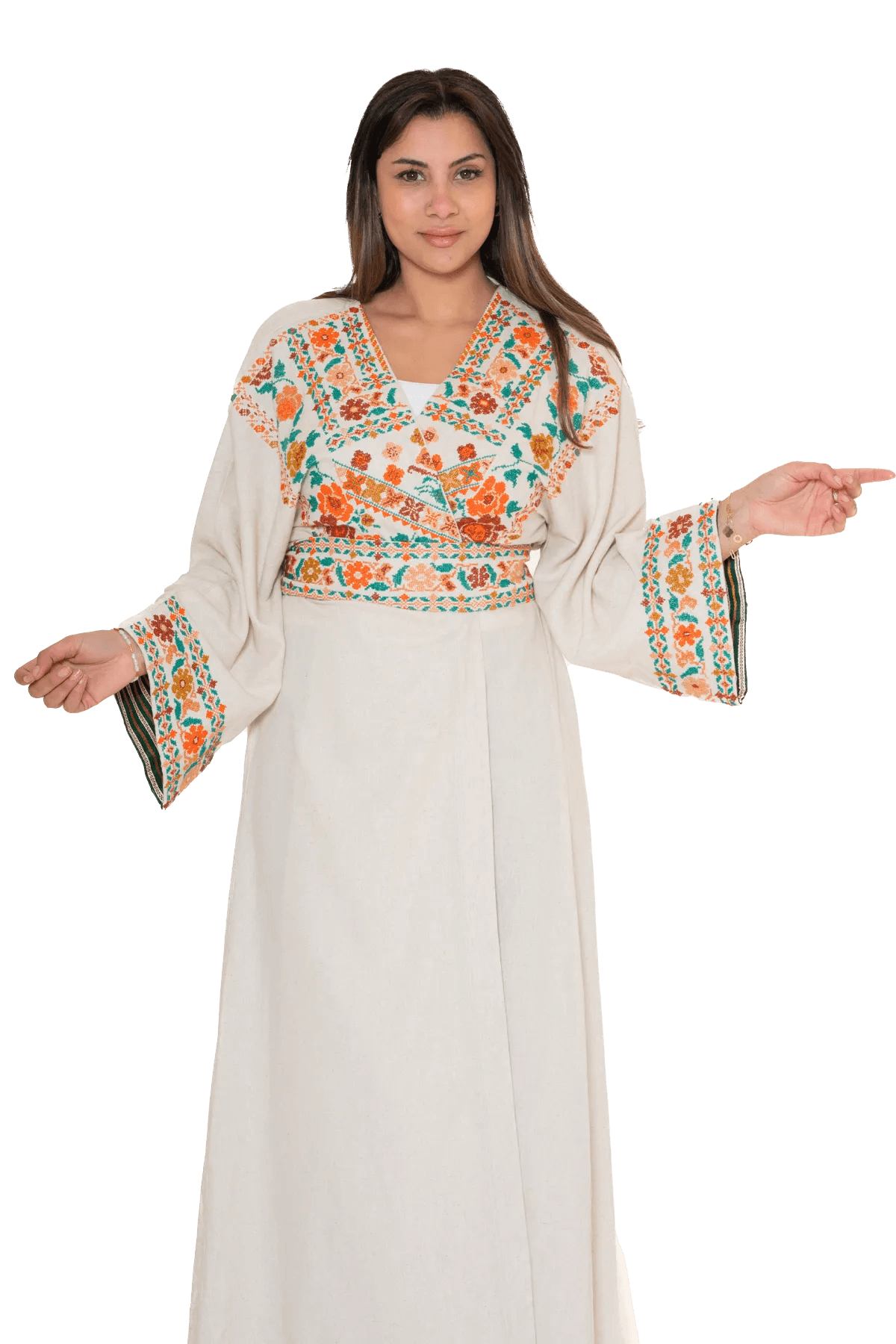 Hand stitched Bisht