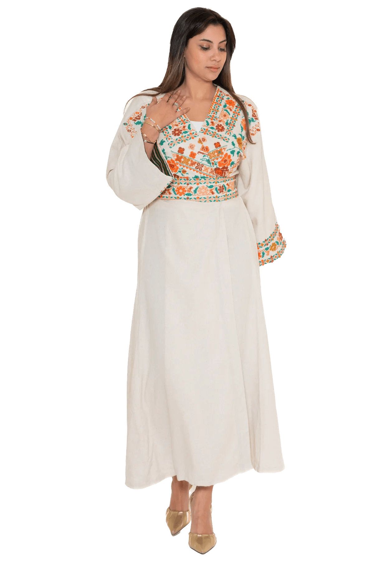 Hand stitched Bisht