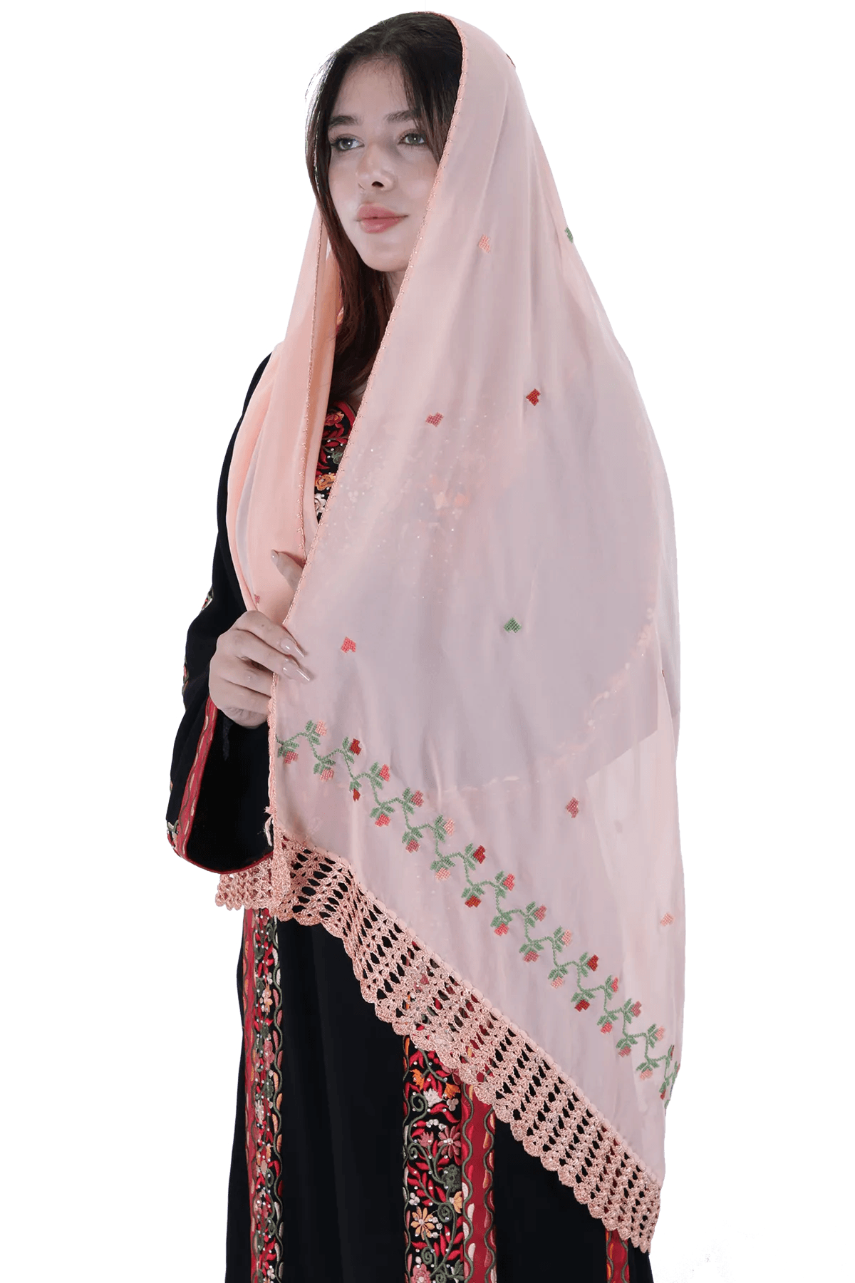 Tatreez shawl