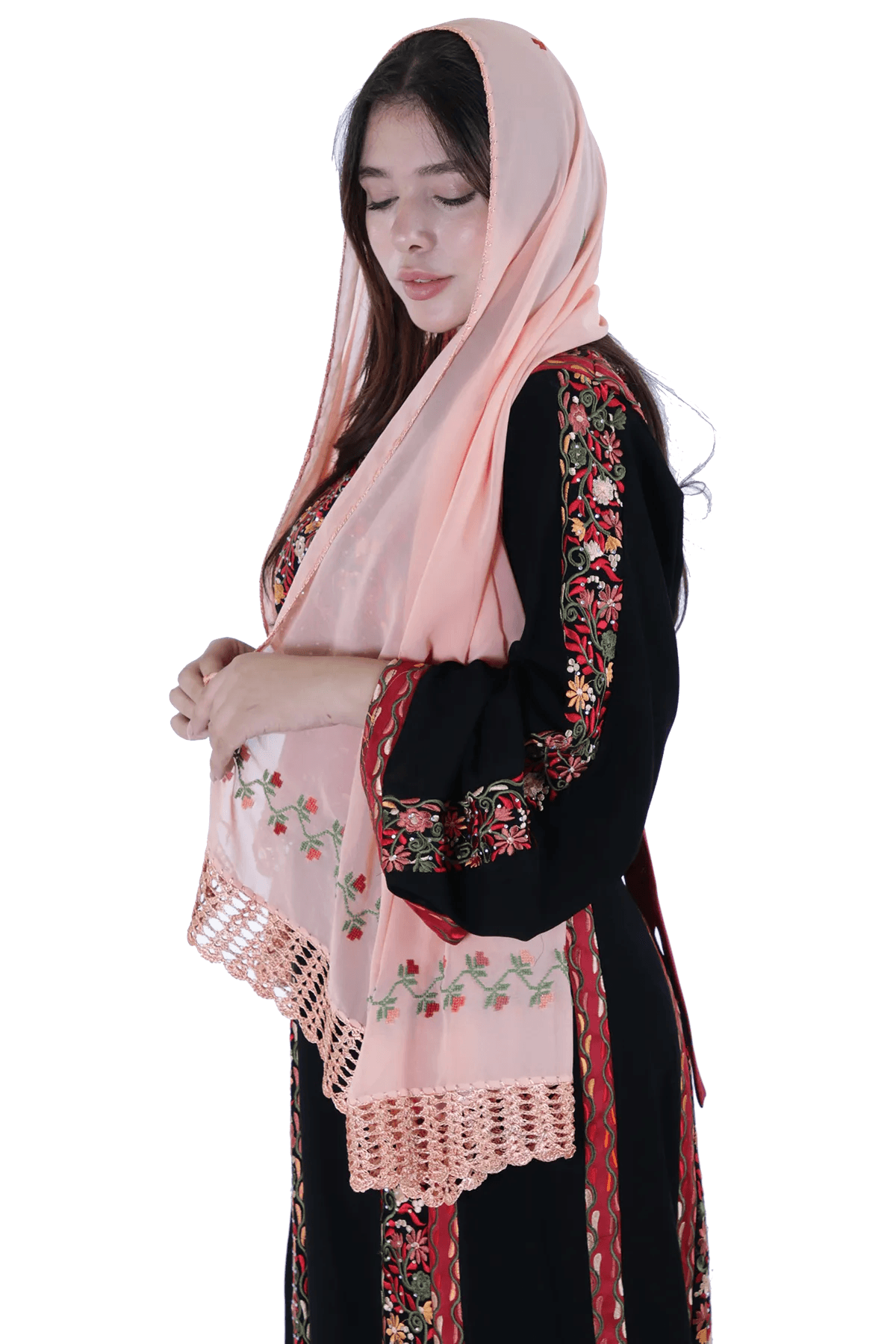 Tatreez shawl