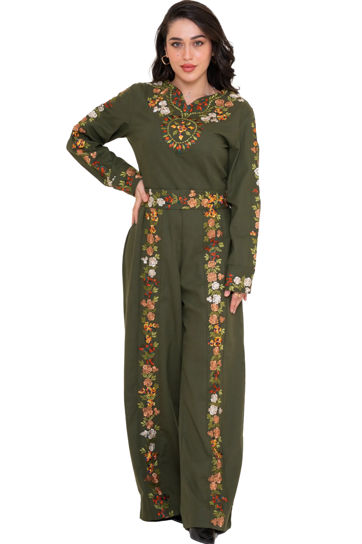 Hand-stitched Jumpsuit