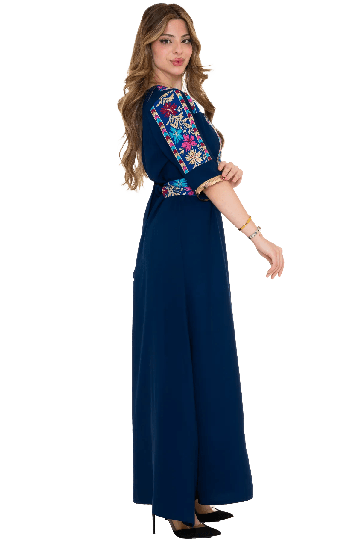 Machine-stitched Thoub