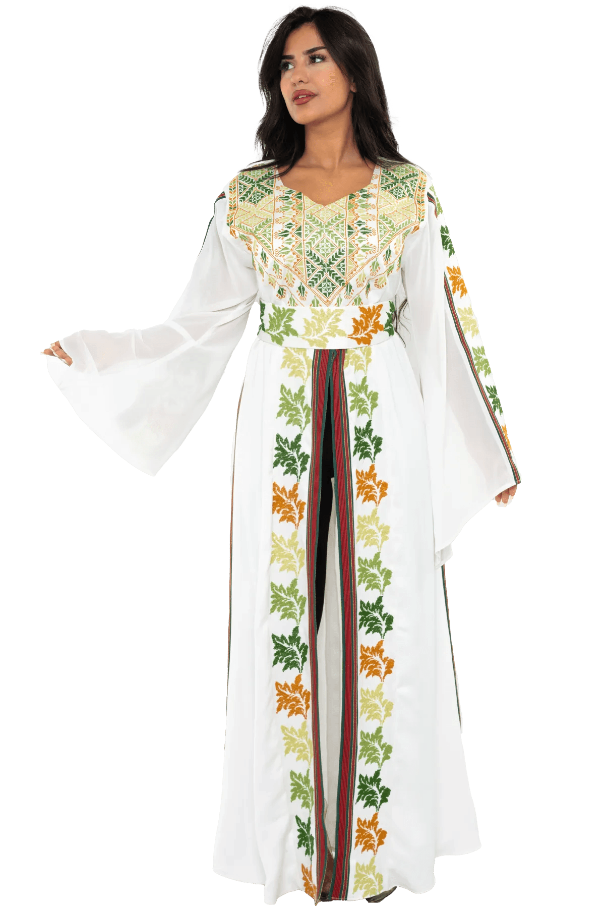 Fallahi hand-embroidered dress