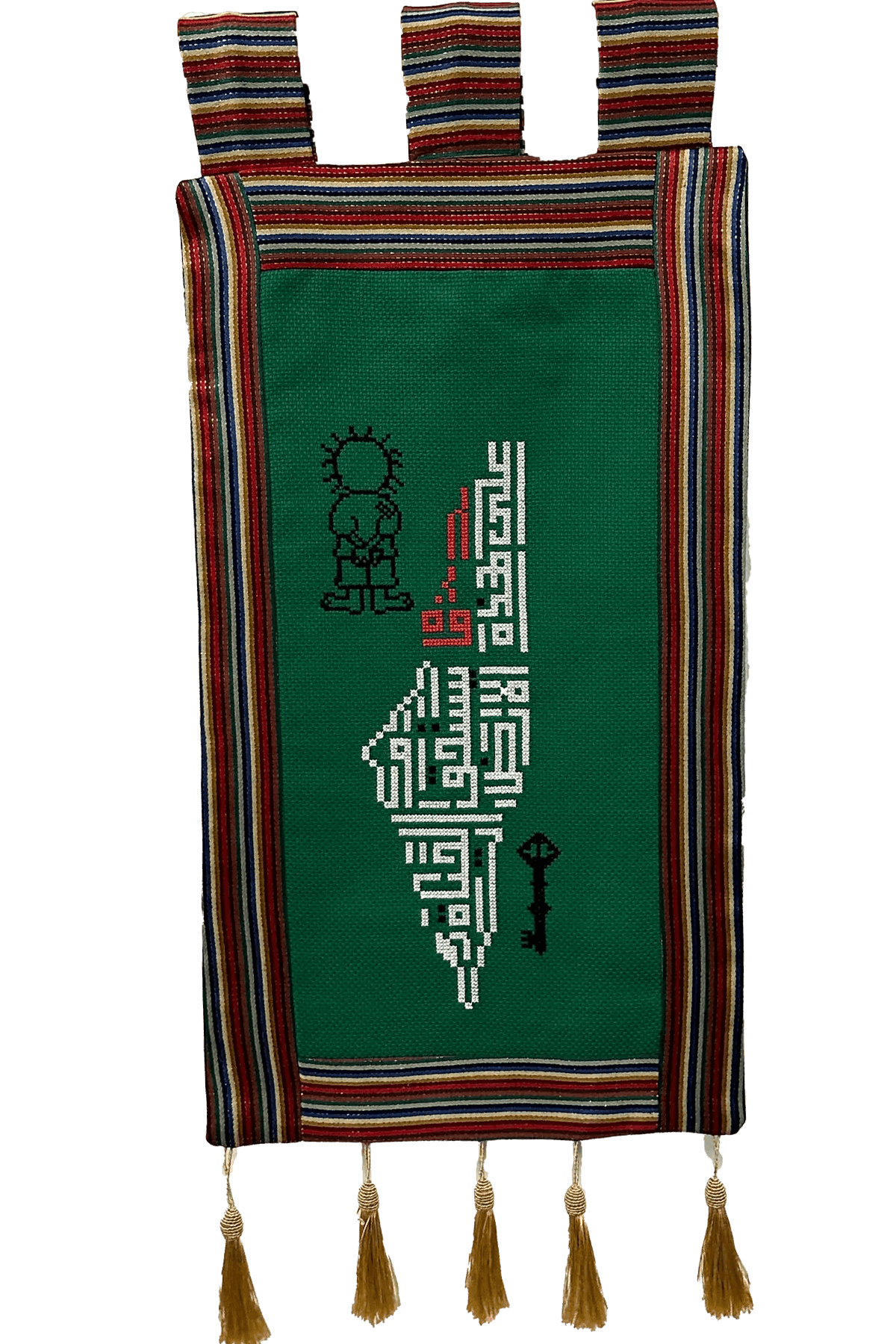 Palestine Wall Hanging - Tatreez Store