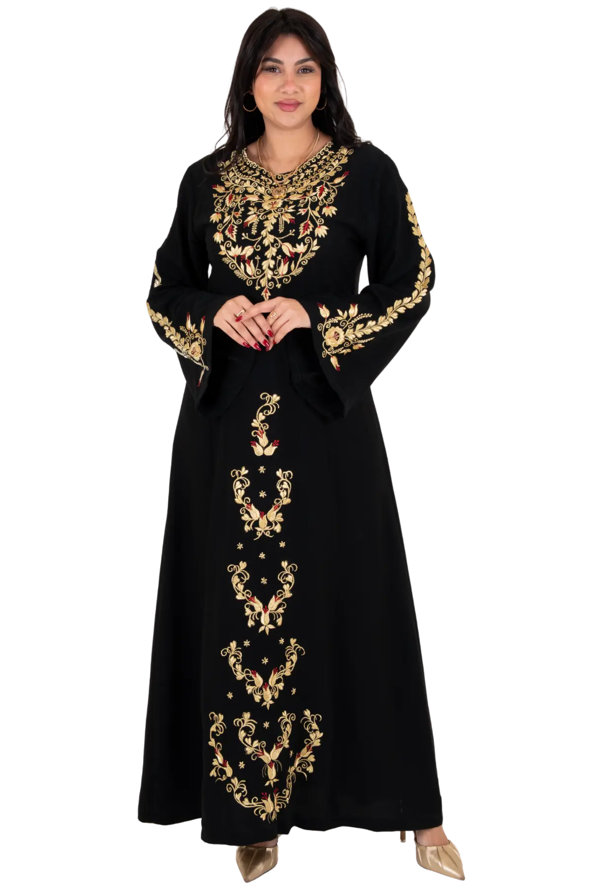 Hand stitched Kasab Jalabiya