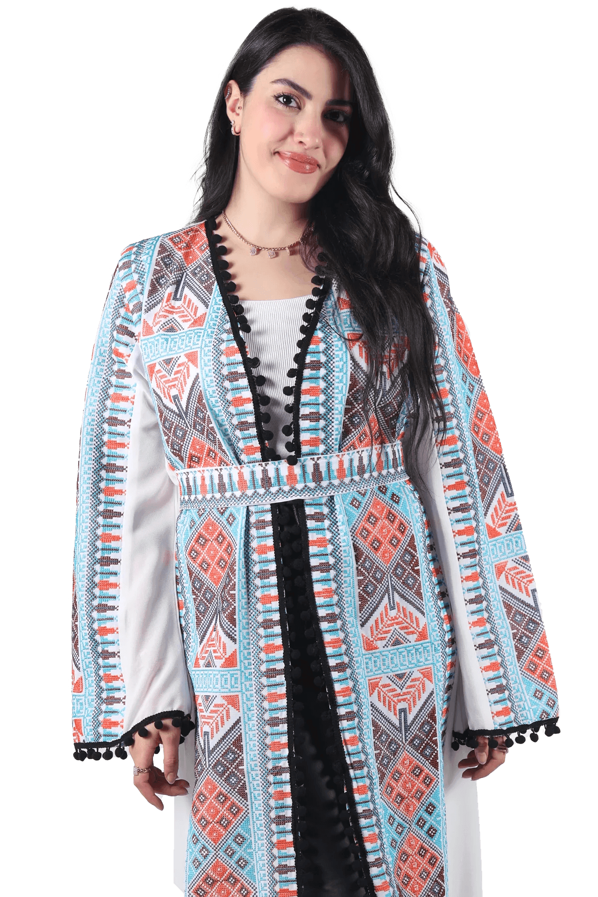 Embroidered Bisht - Tatreez Store