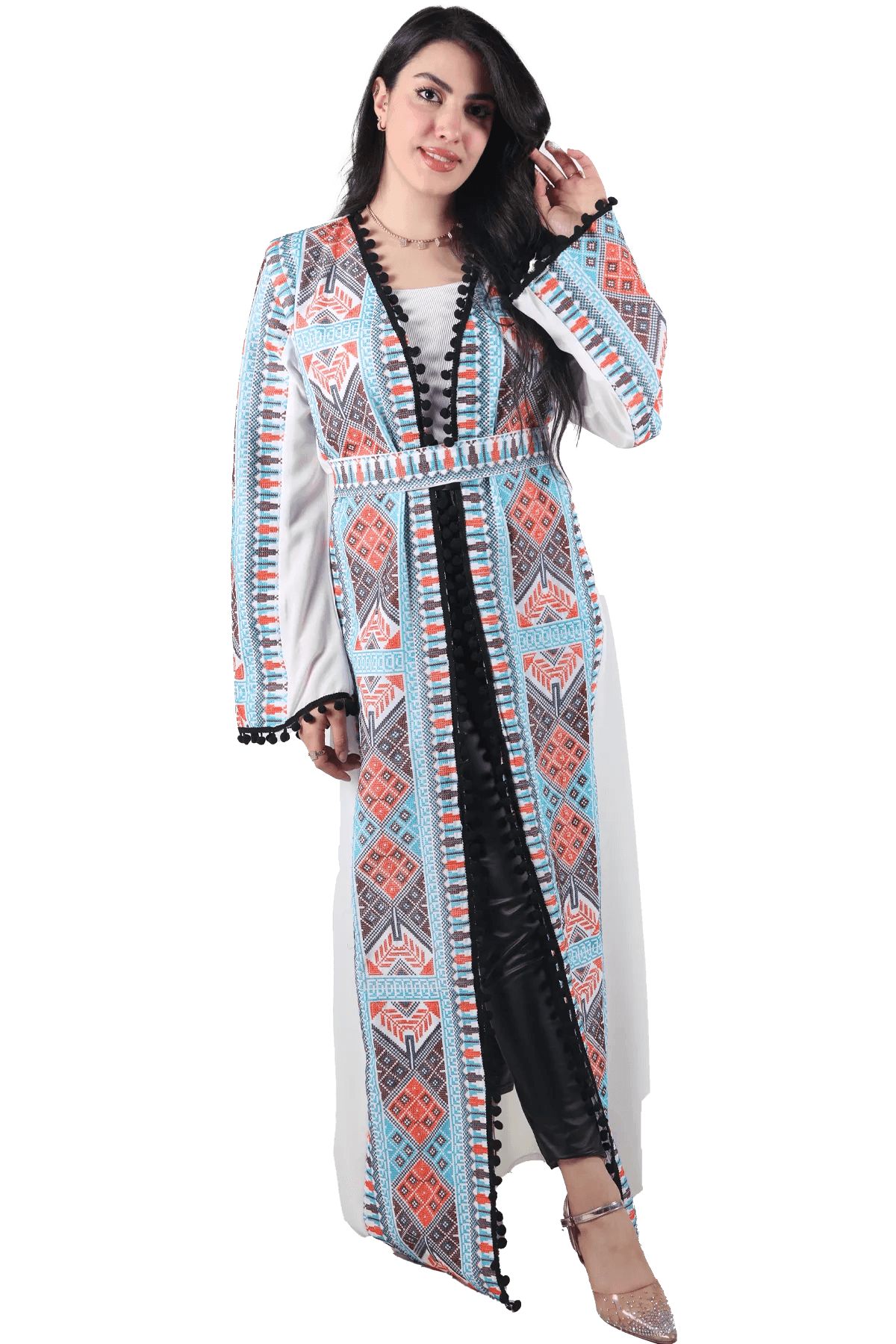 Embroidered Bisht - Tatreez Store