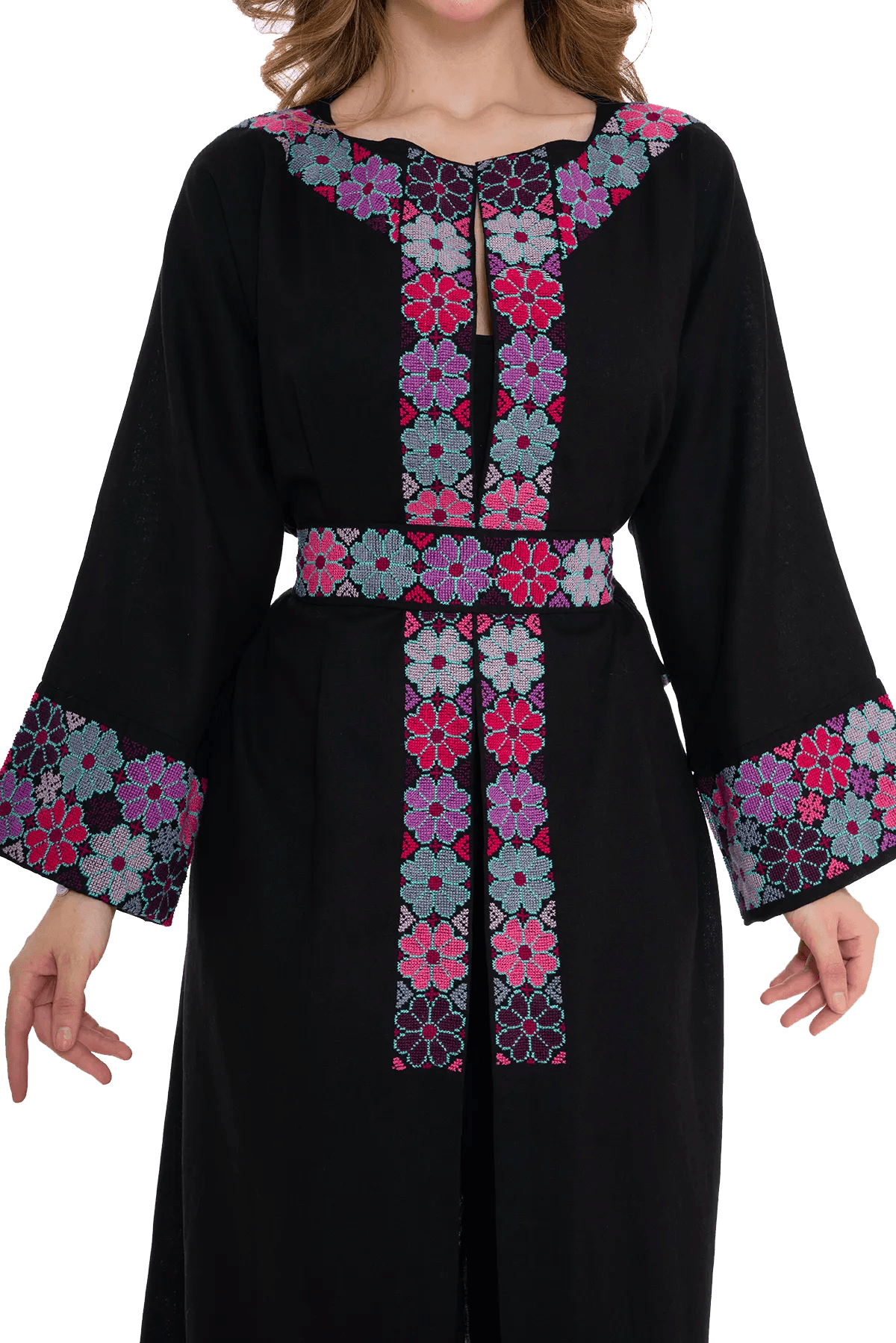 Hand-Embroidered Bisht
