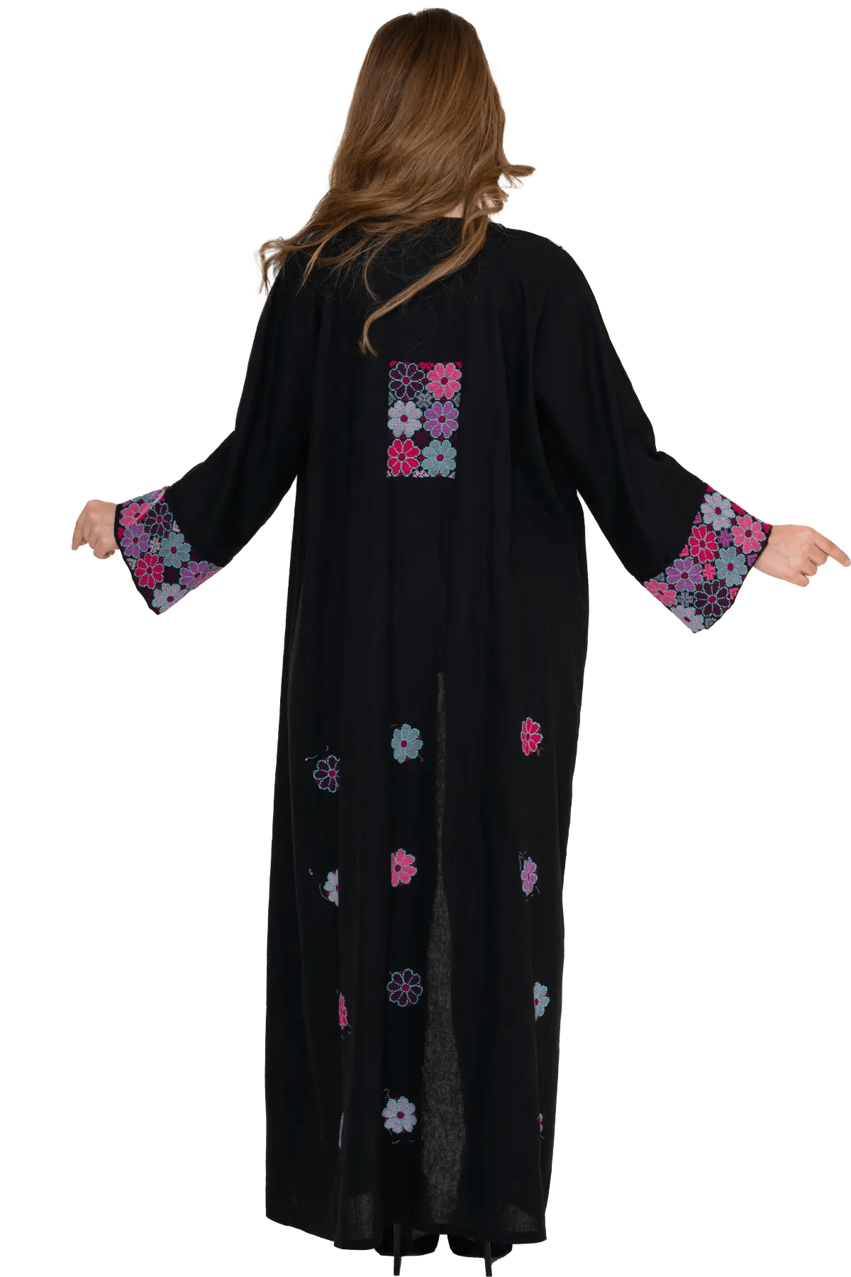 Hand-Embroidered Bisht
