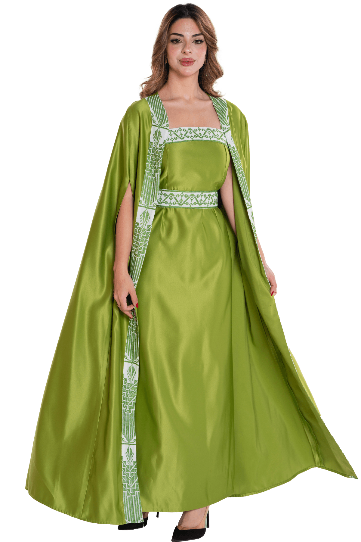 Green dress (3pcs)