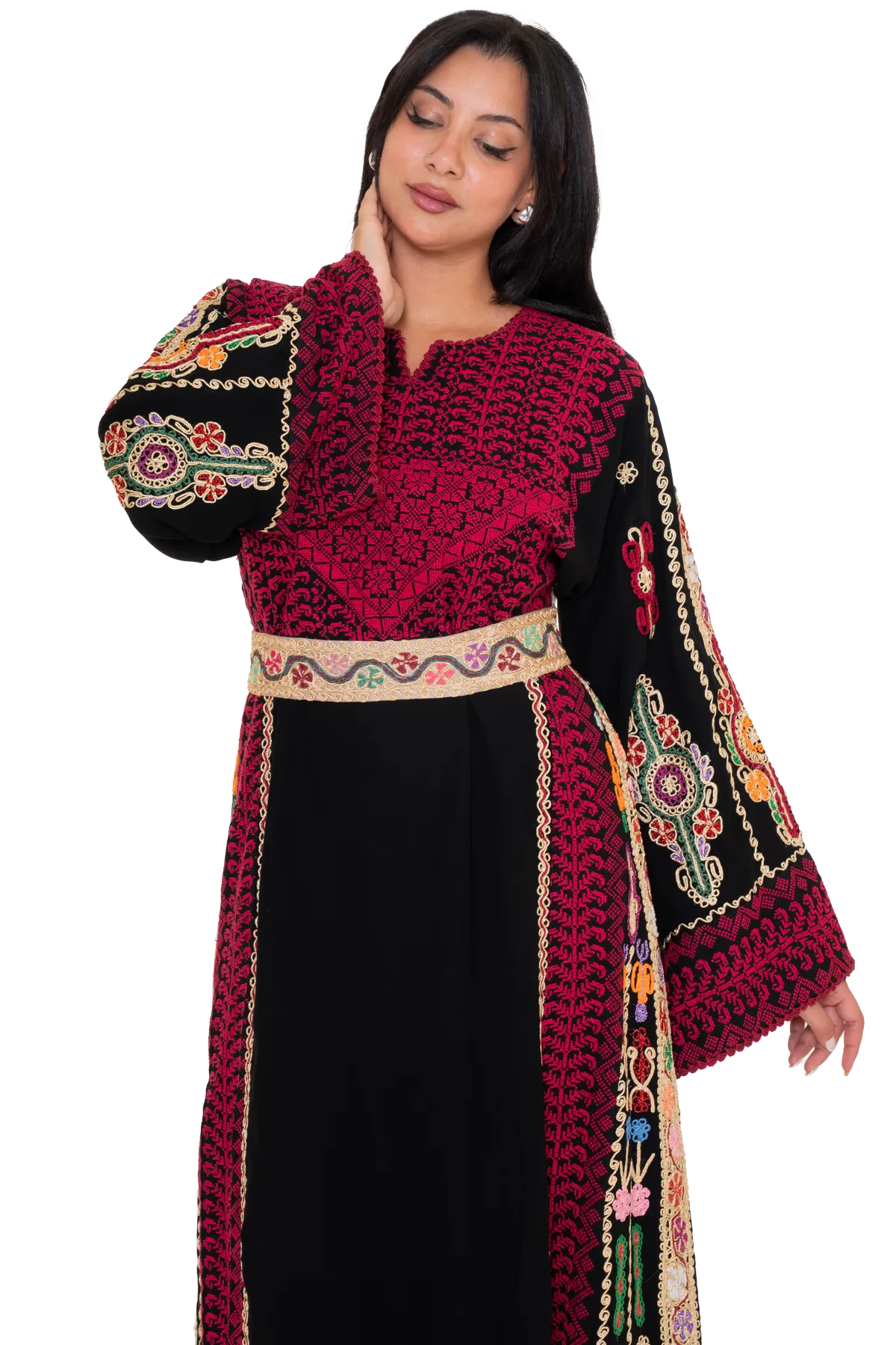Hand-stitched Black Malacca