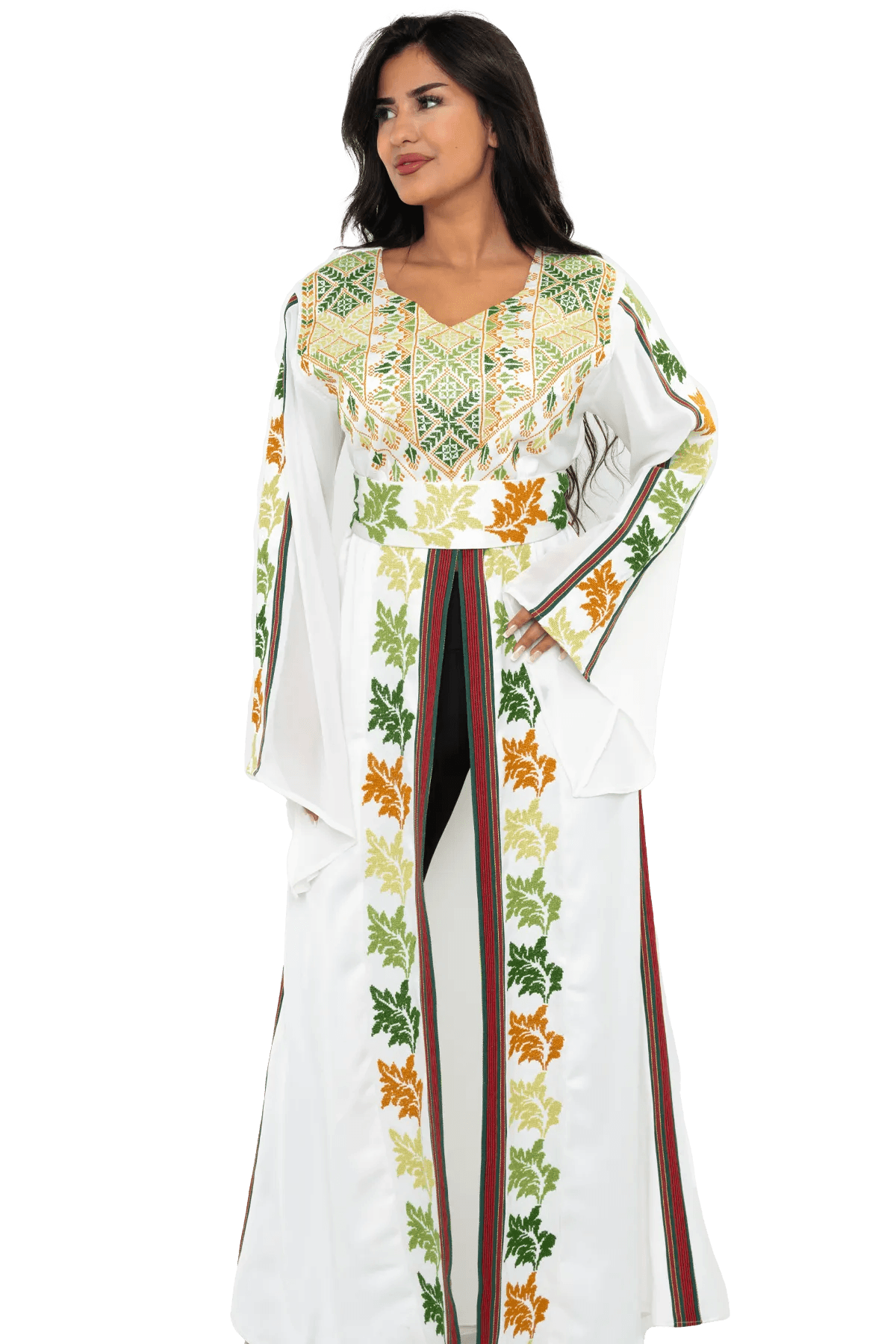 Fallahi hand-embroidered dress
