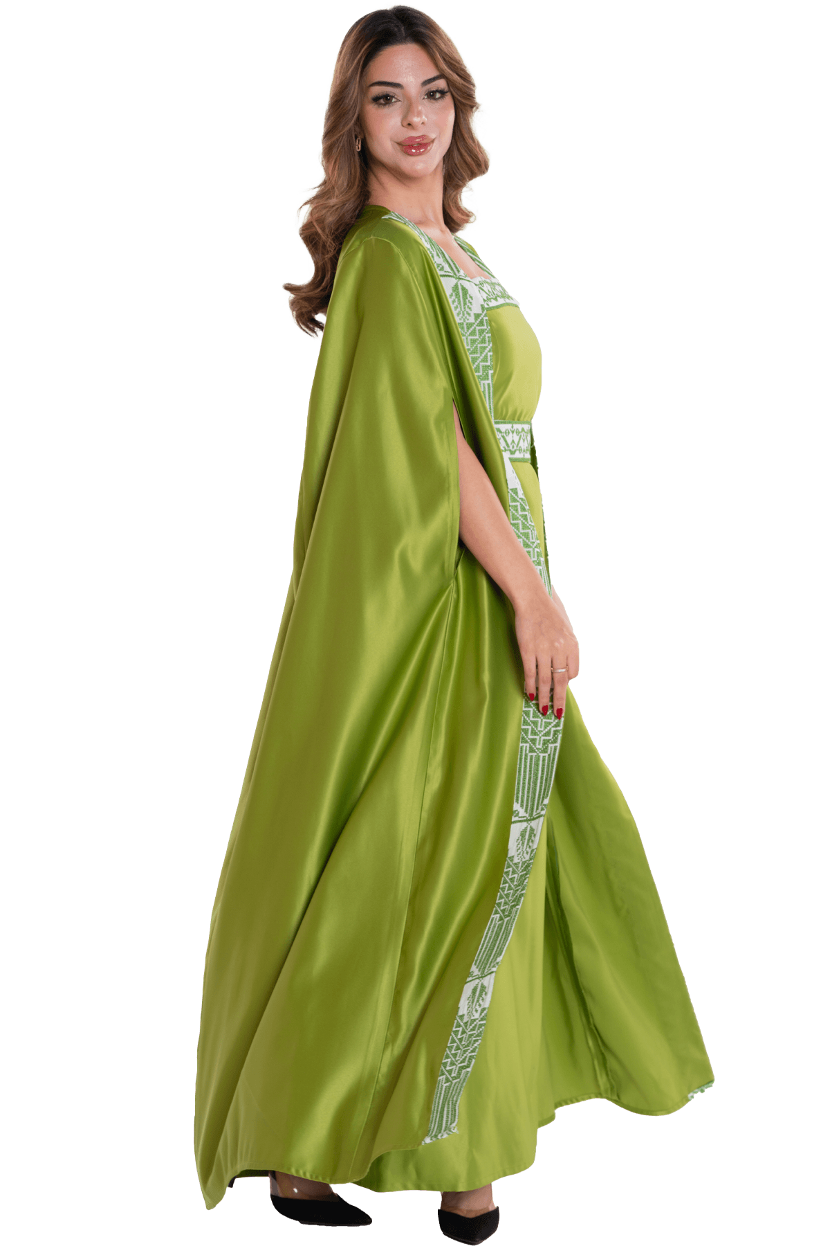Green dress (3pcs)